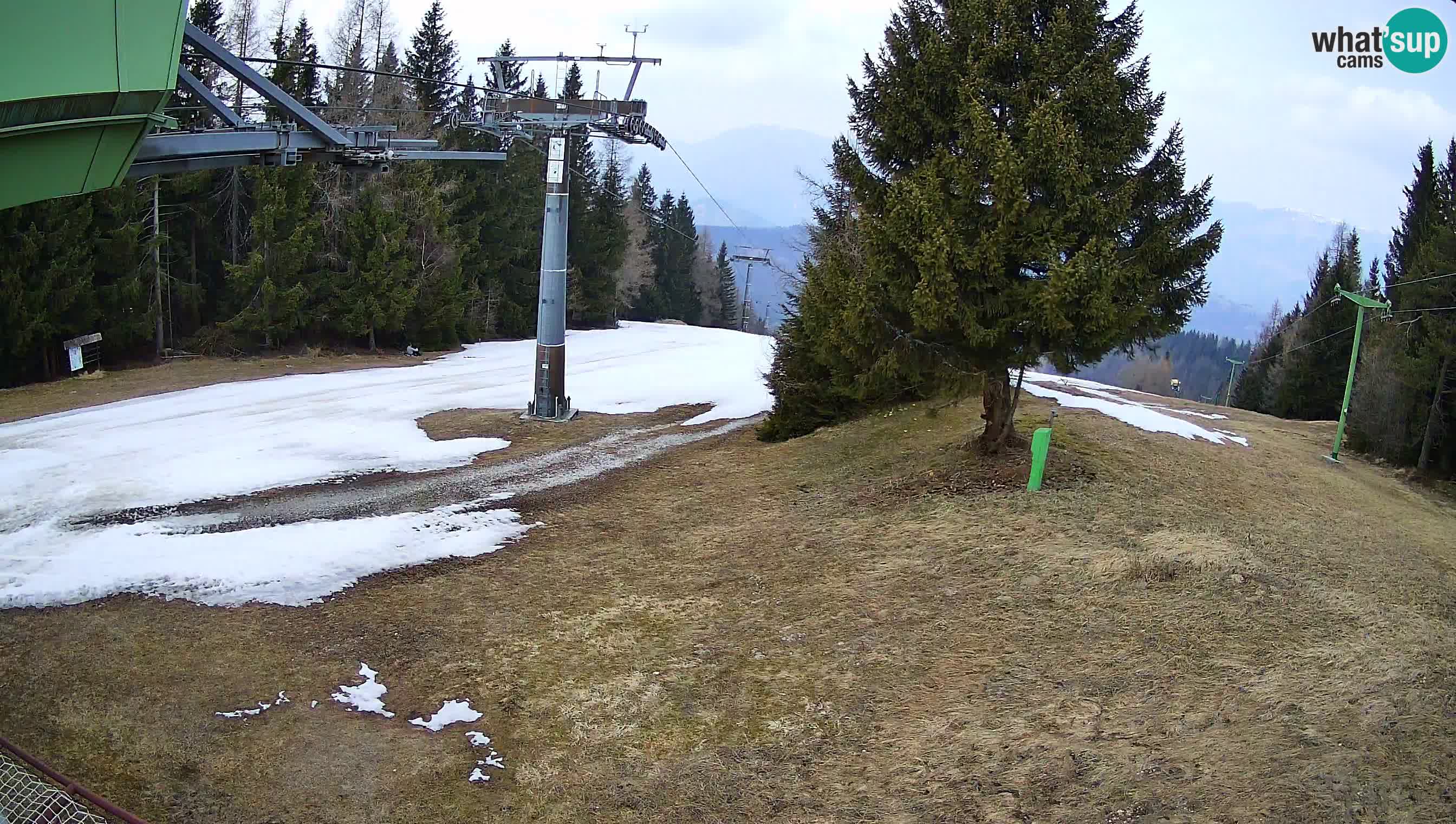 Centre de ski de Cerkno webcam Lom – Slovénie