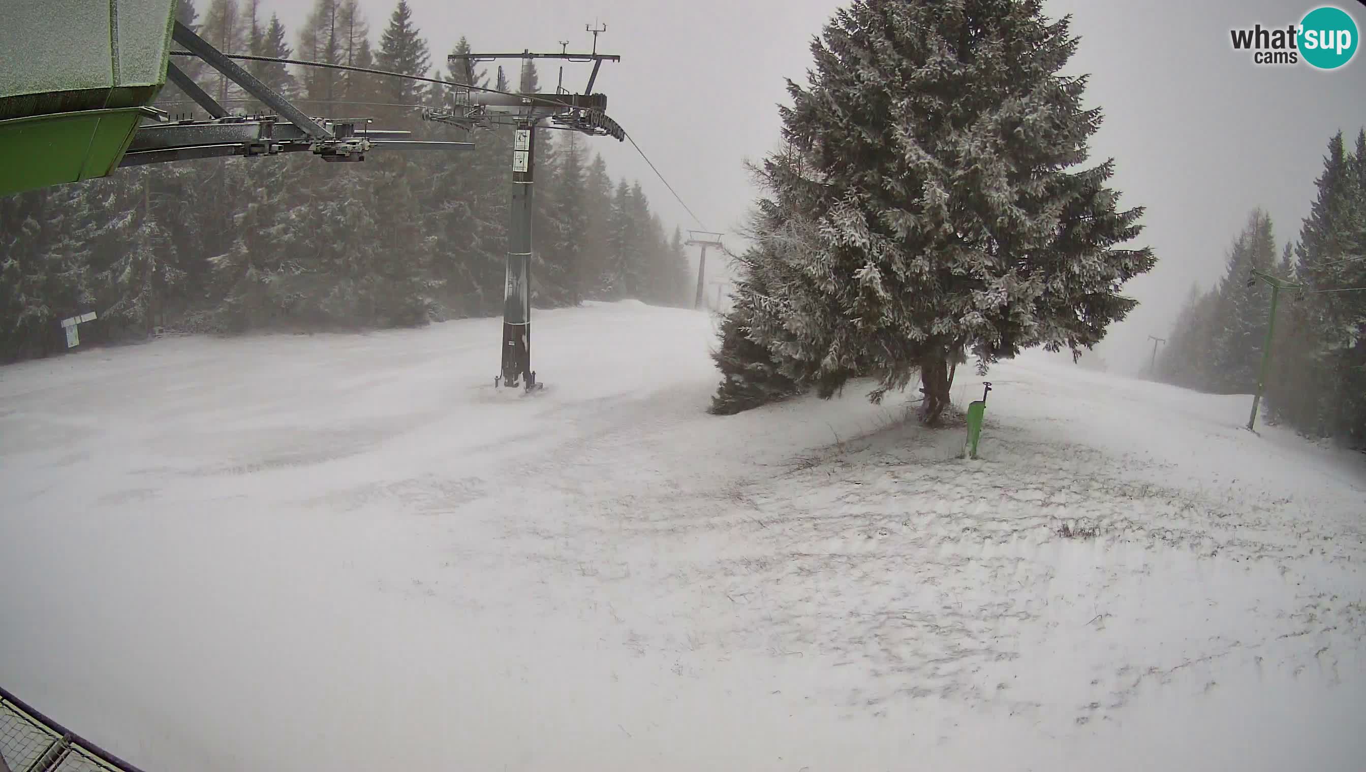 Skizentrum webcam Cerkno Lom – Slowenien