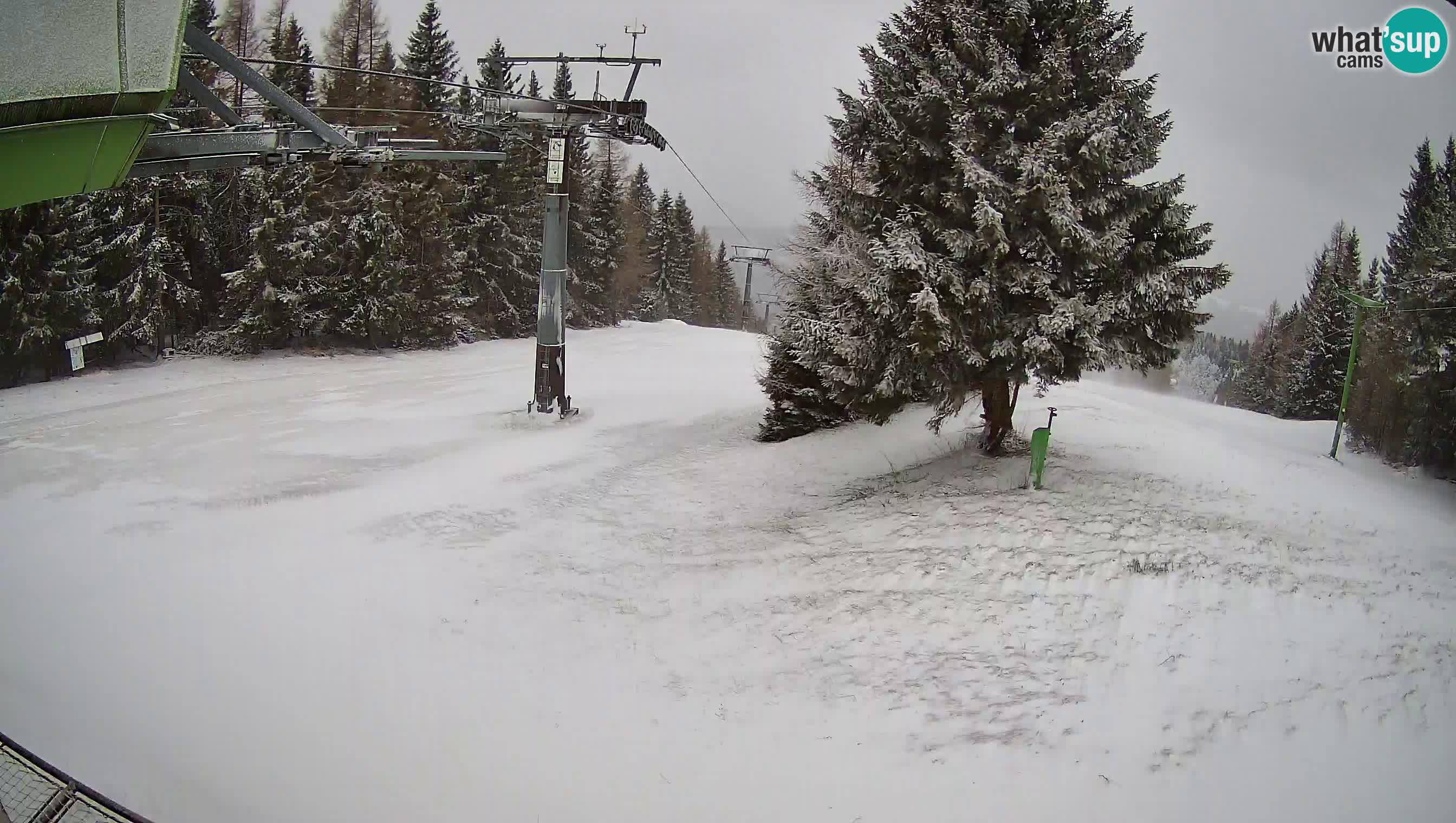 Cámara en vivo Estación de esquí de Cerkno Lom – Eslovenia
