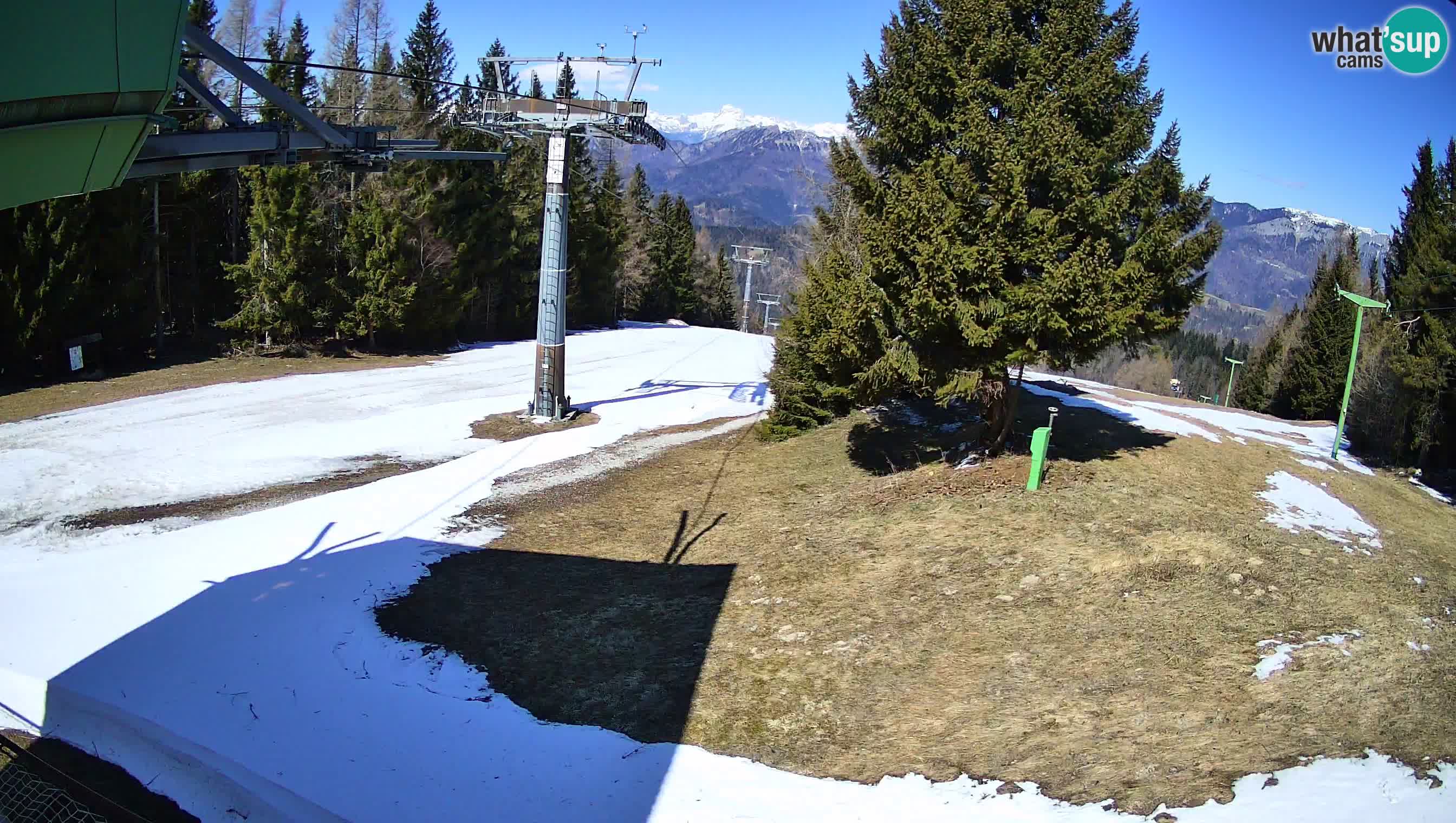 Centre de ski de Cerkno webcam Lom – Slovénie