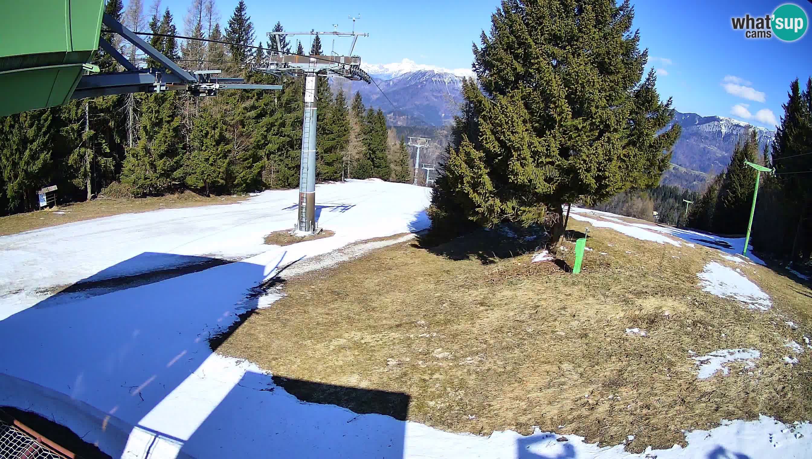 Skijalište Cerkno web kamera Lom – Slovenija