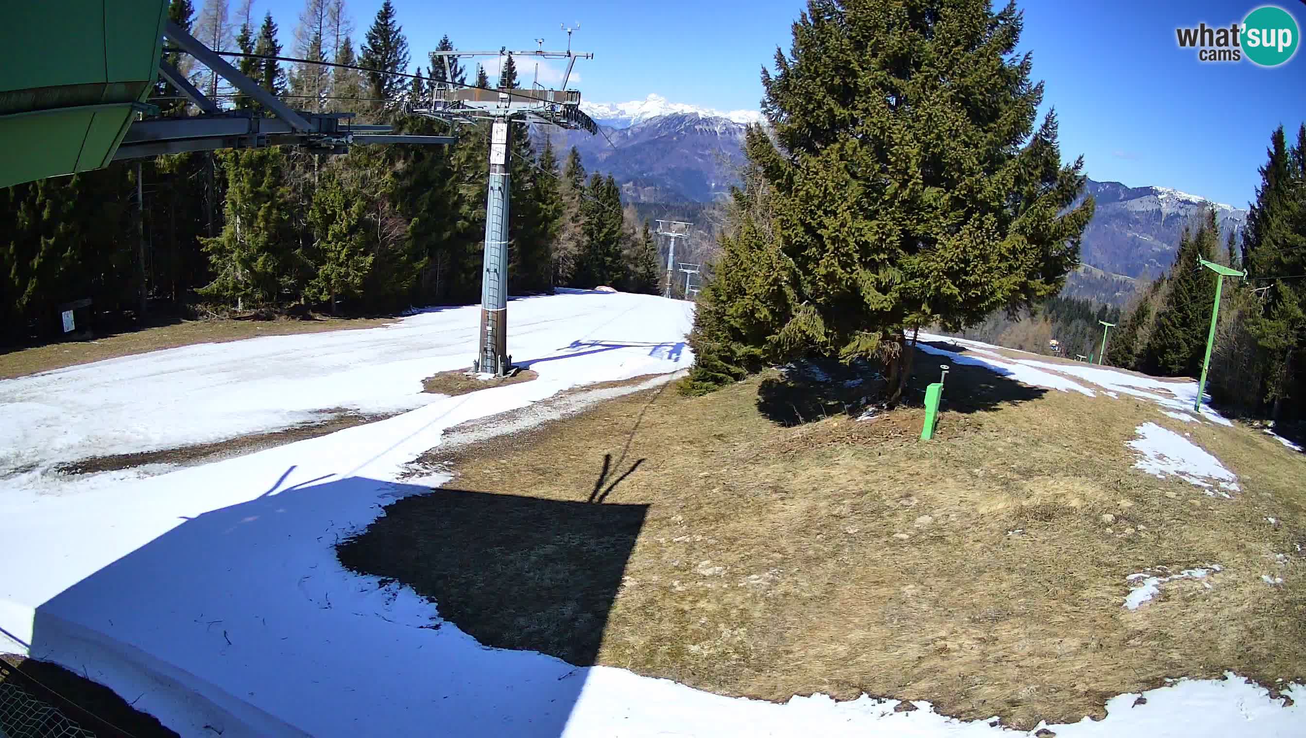 Centre de ski de Cerkno webcam Lom – Slovénie