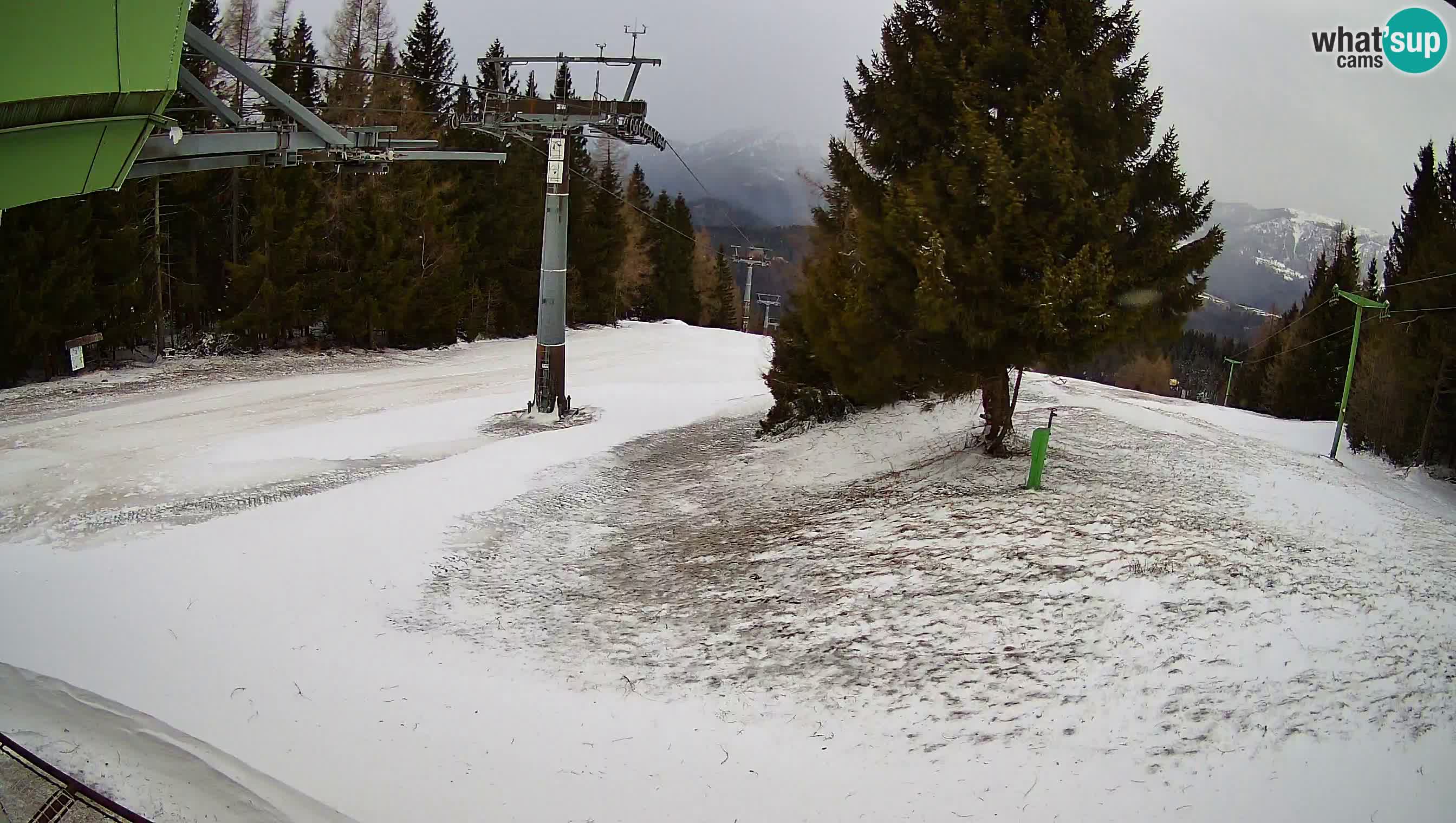 Centre de ski de Cerkno webcam Lom – Slovénie