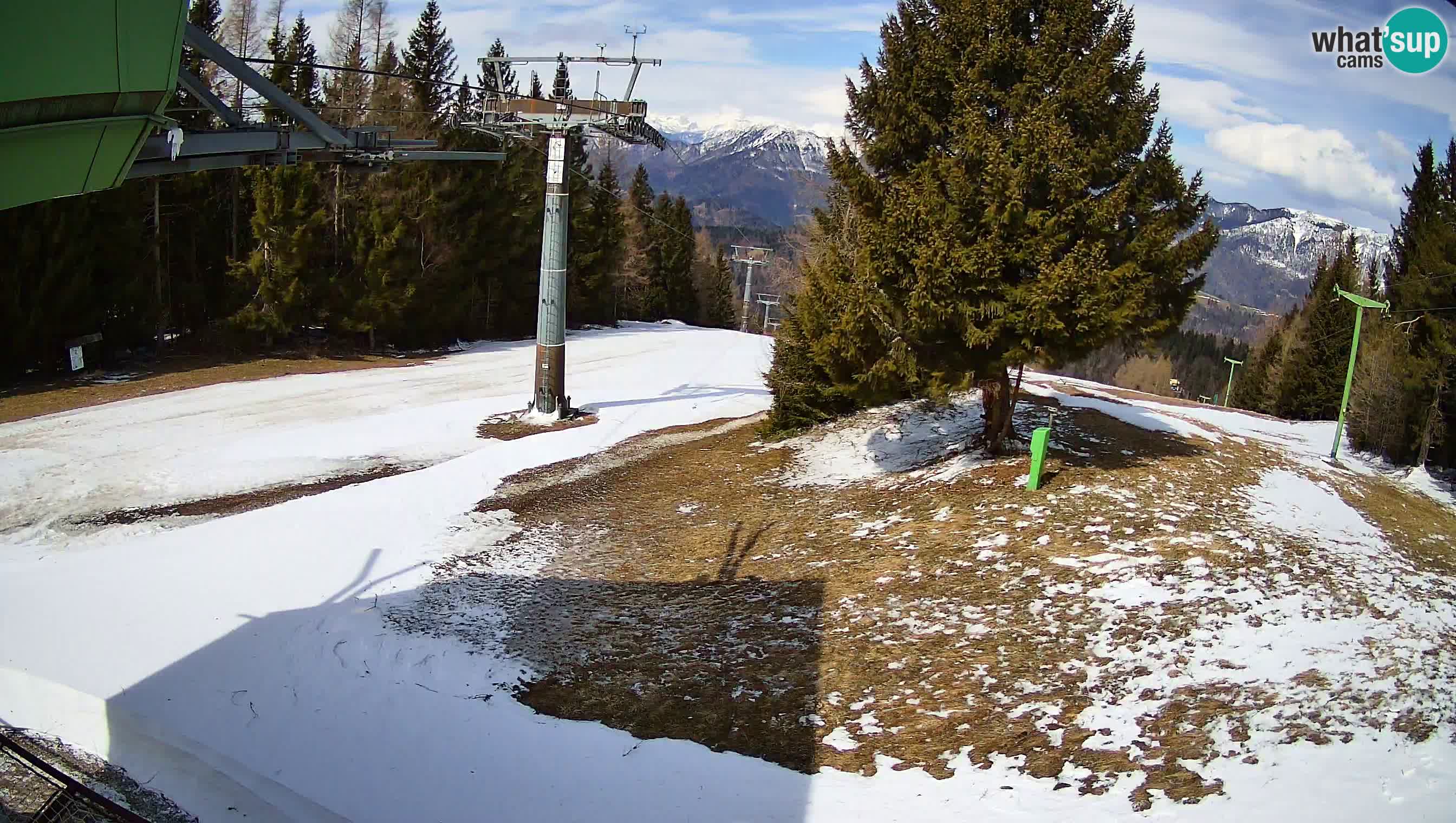Centre de ski de Cerkno webcam Lom – Slovénie