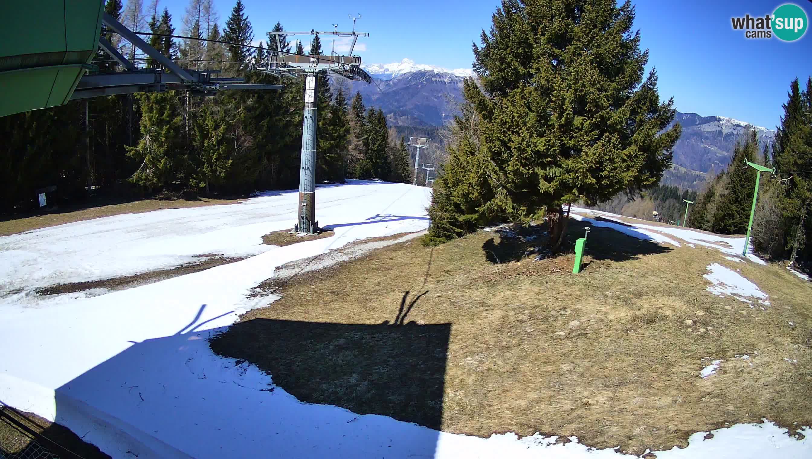 Centre de ski de Cerkno webcam Lom – Slovénie