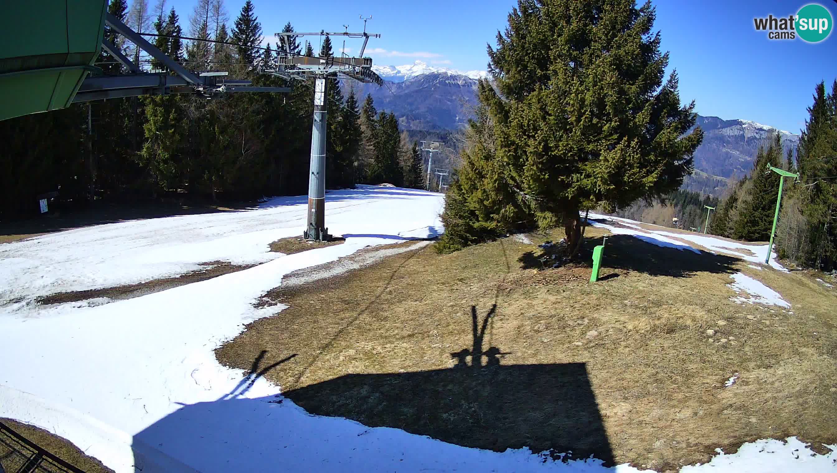 Skijalište Cerkno web kamera Lom – Slovenija