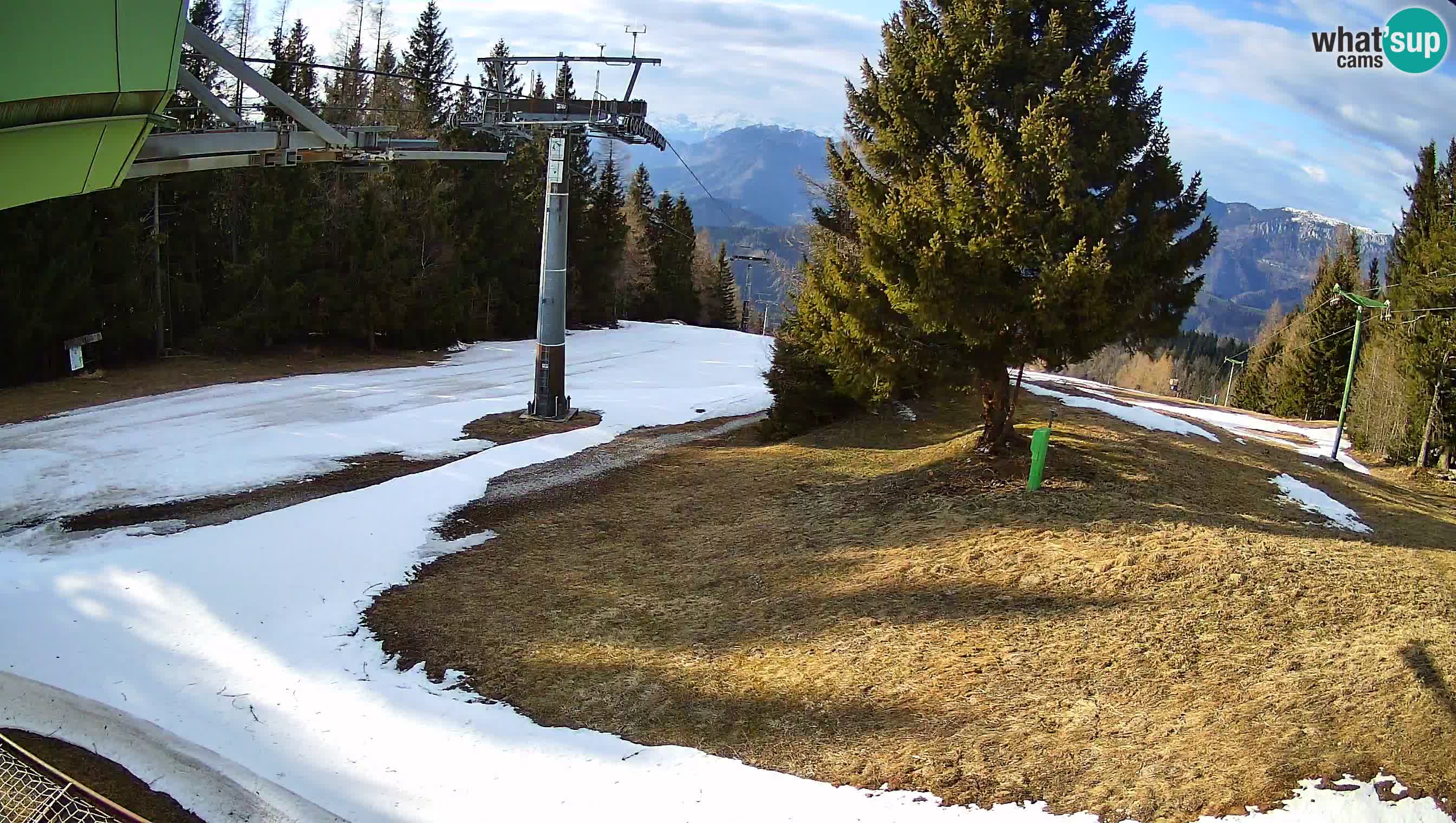 Centre de ski de Cerkno webcam Lom – Slovénie