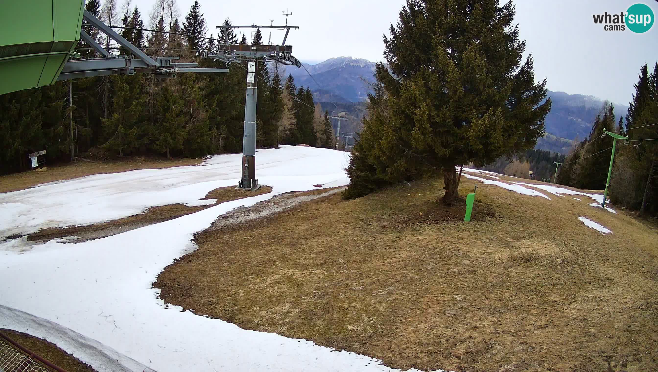 Centre de ski de Cerkno webcam Lom – Slovénie