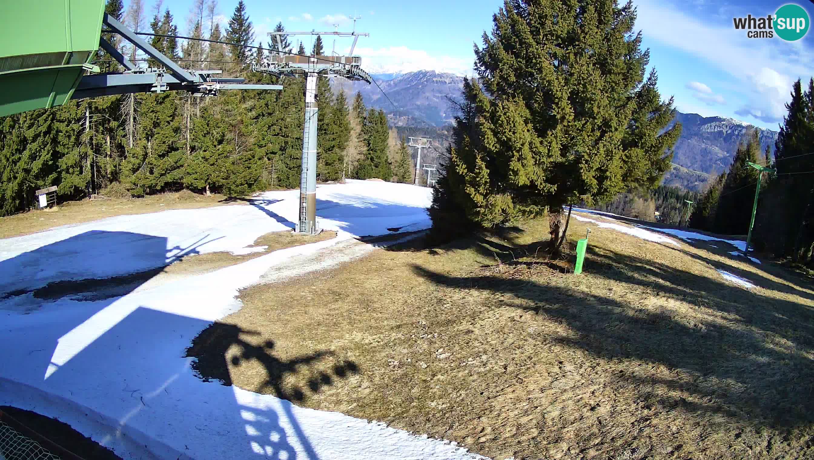 Cámara en vivo Estación de esquí de Cerkno Lom – Eslovenia