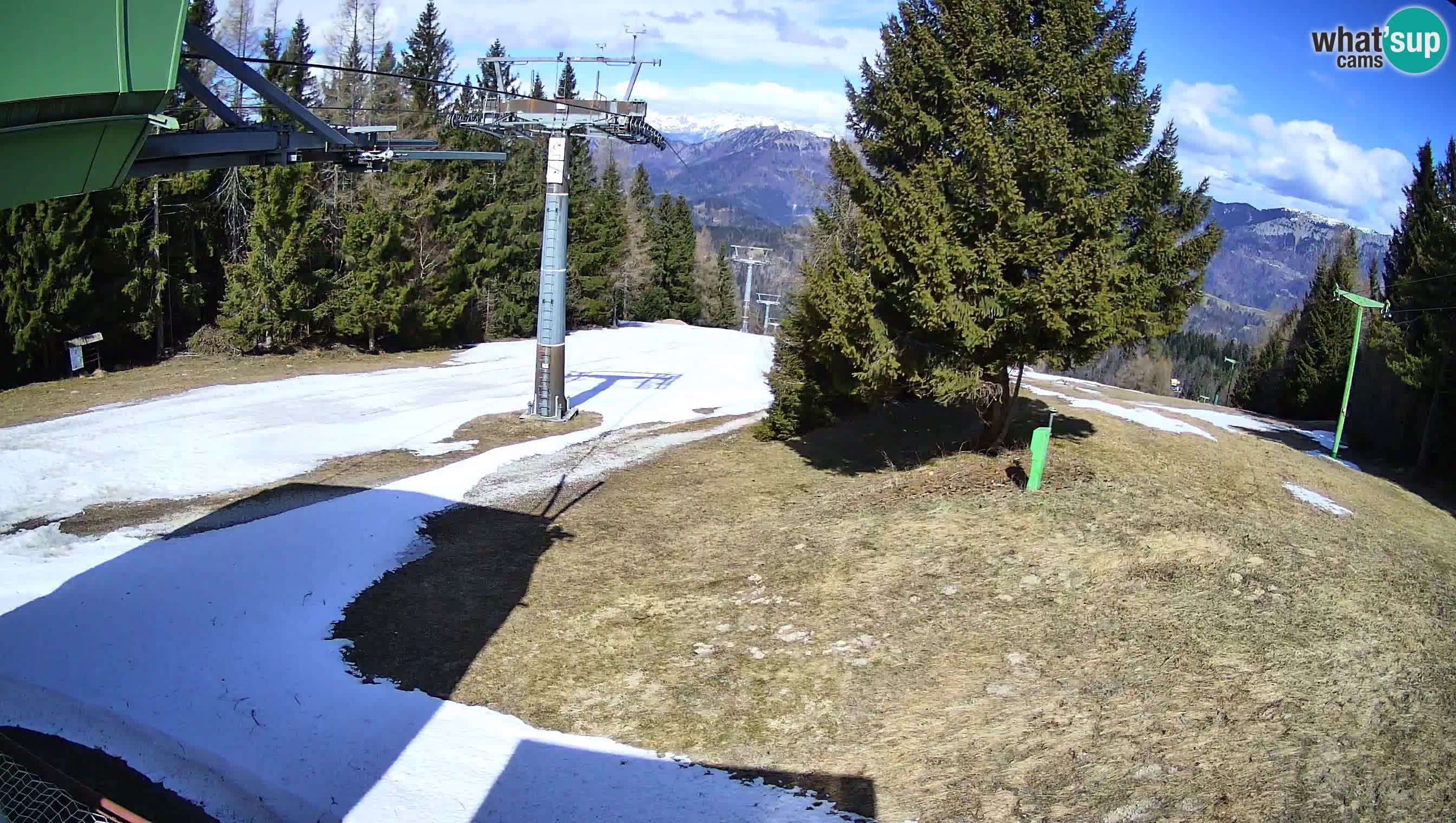 Centre de ski de Cerkno webcam Lom – Slovénie