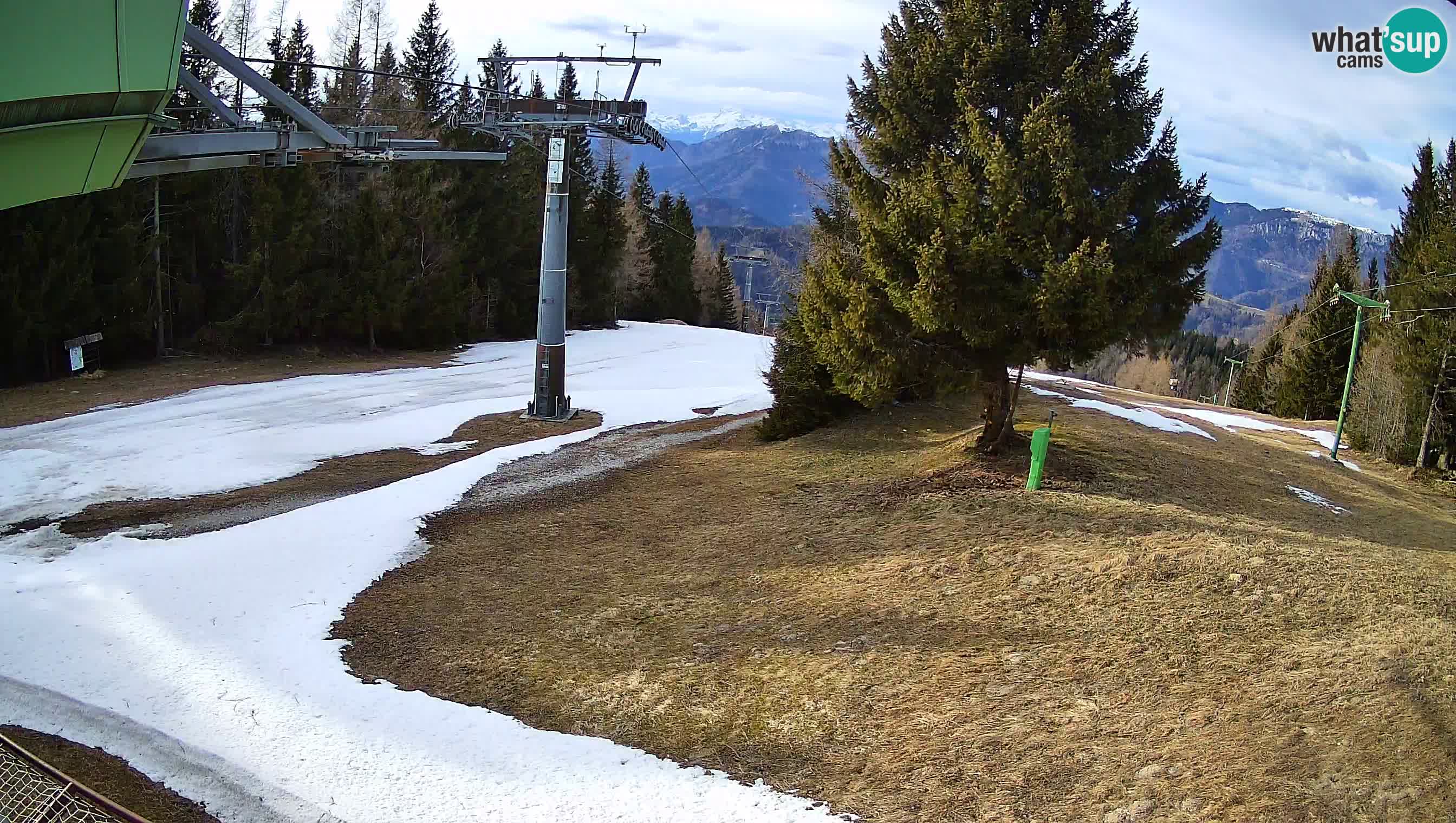 Centre de ski de Cerkno webcam Lom – Slovénie
