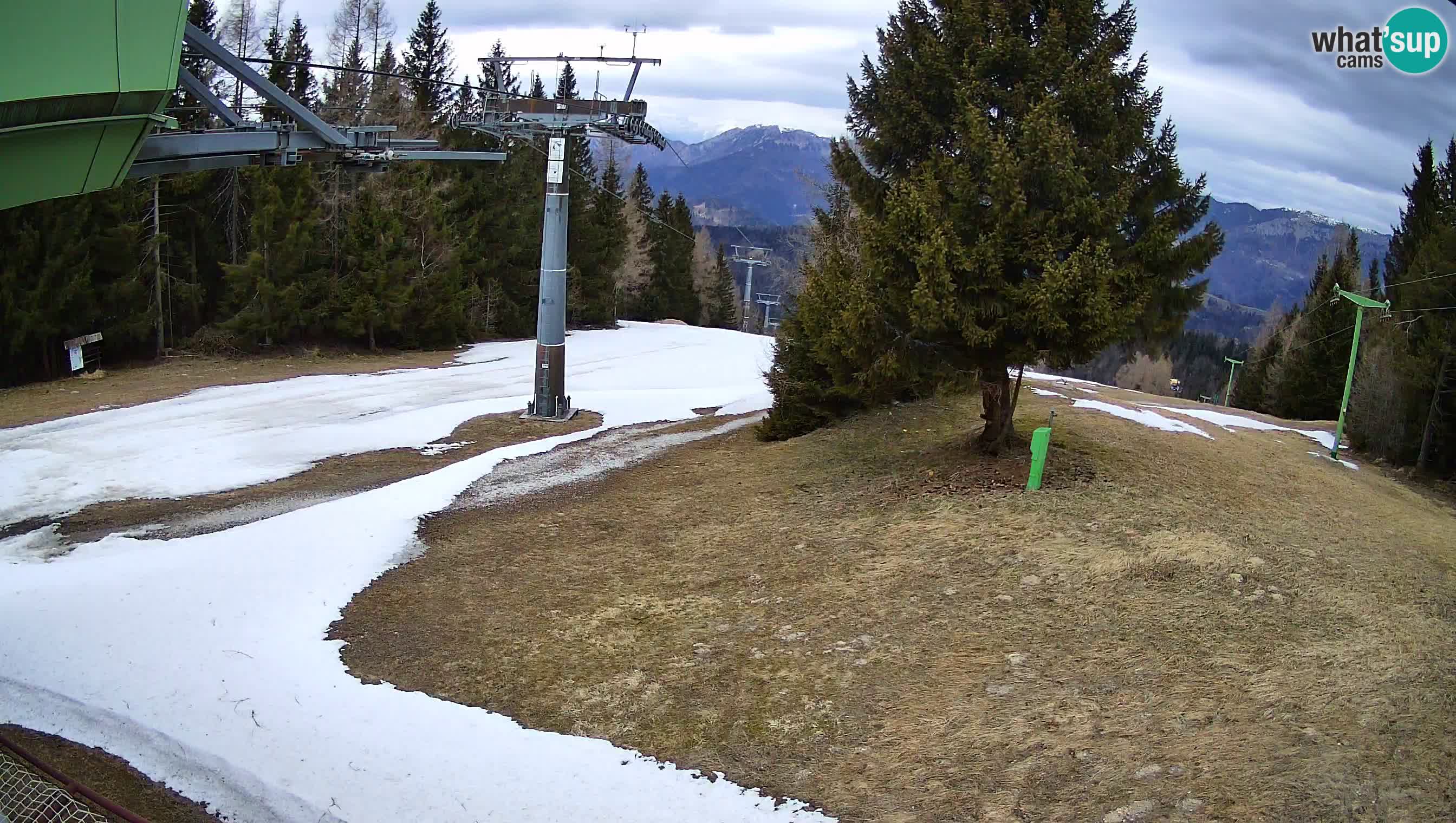Centre de ski de Cerkno webcam Lom – Slovénie