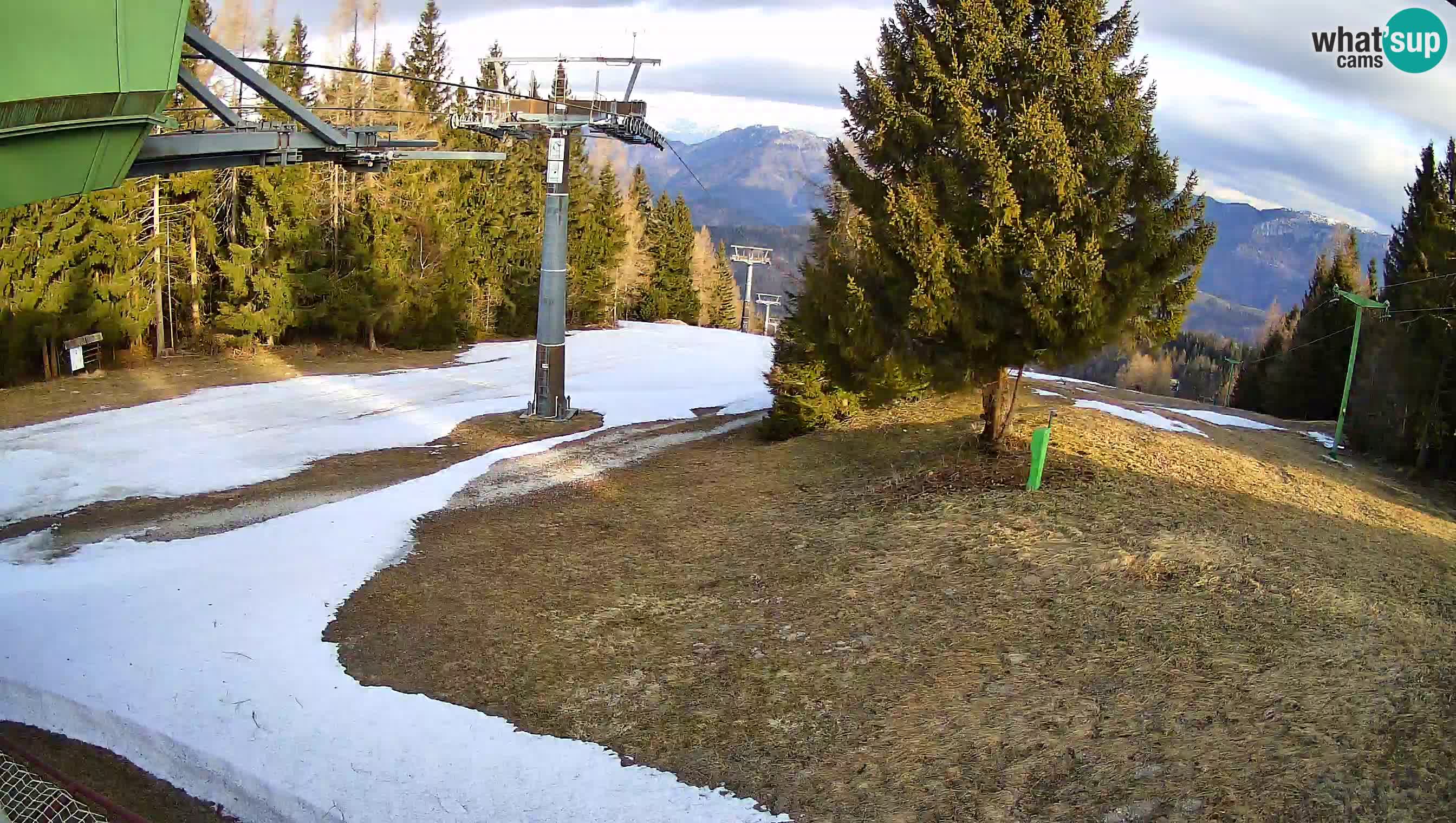 Centre de ski de Cerkno webcam Lom – Slovénie