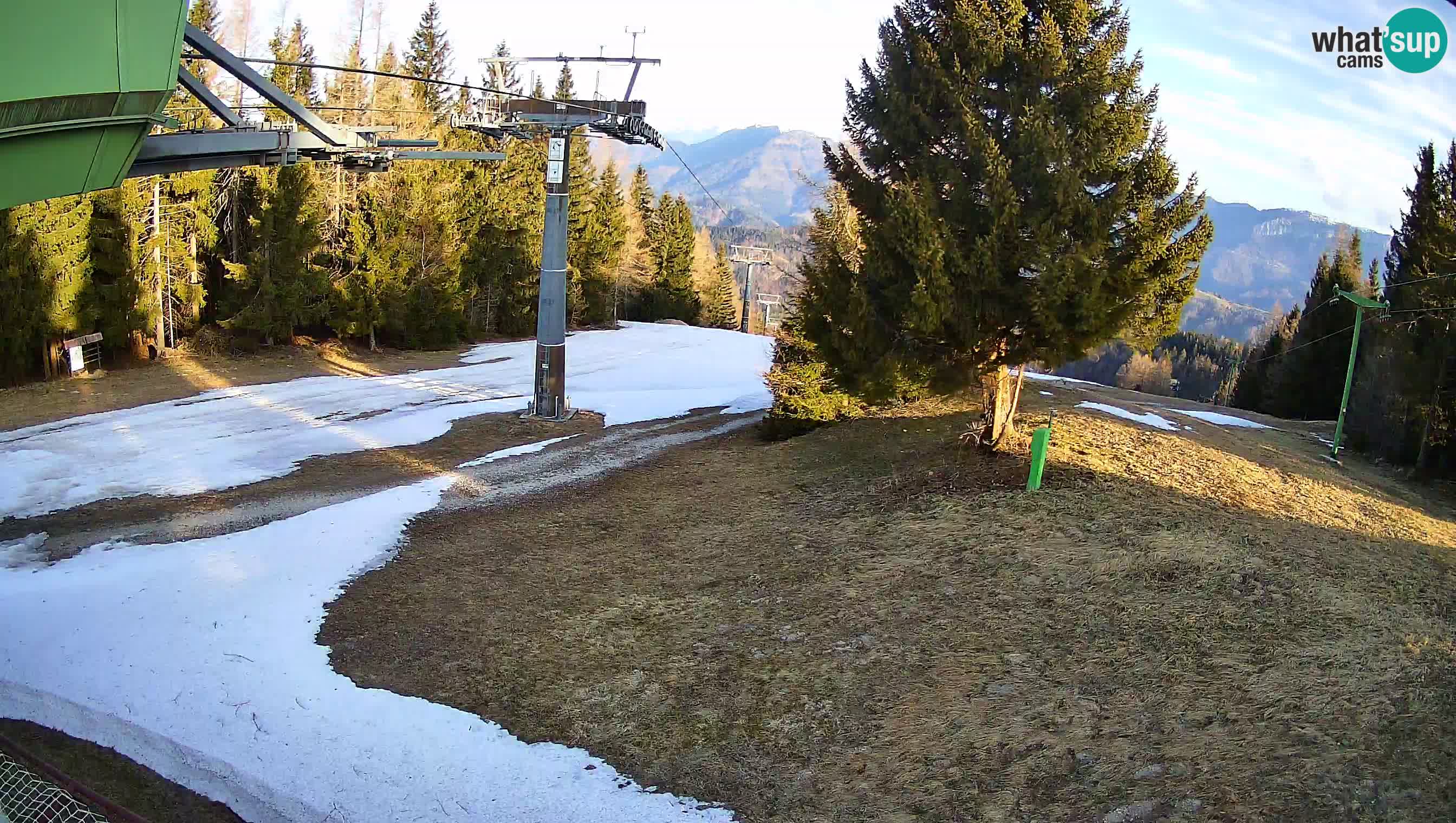 Centre de ski de Cerkno webcam Lom – Slovénie