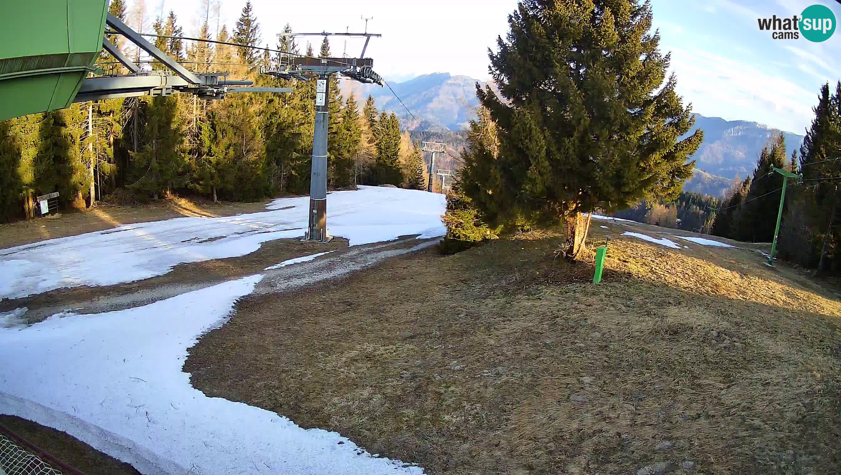 Centre de ski de Cerkno webcam Lom – Slovénie