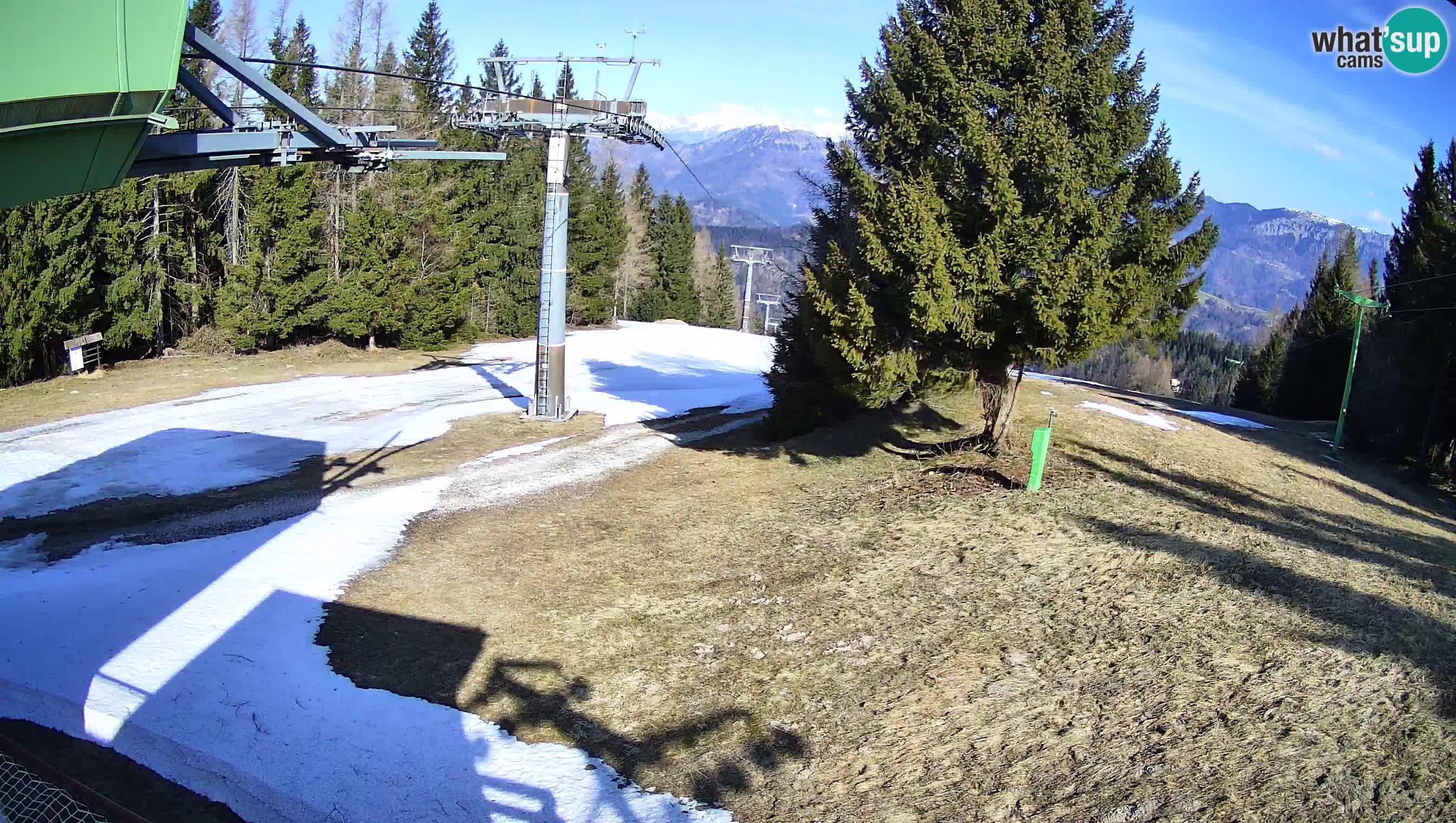 Centre de ski de Cerkno webcam Lom – Slovénie
