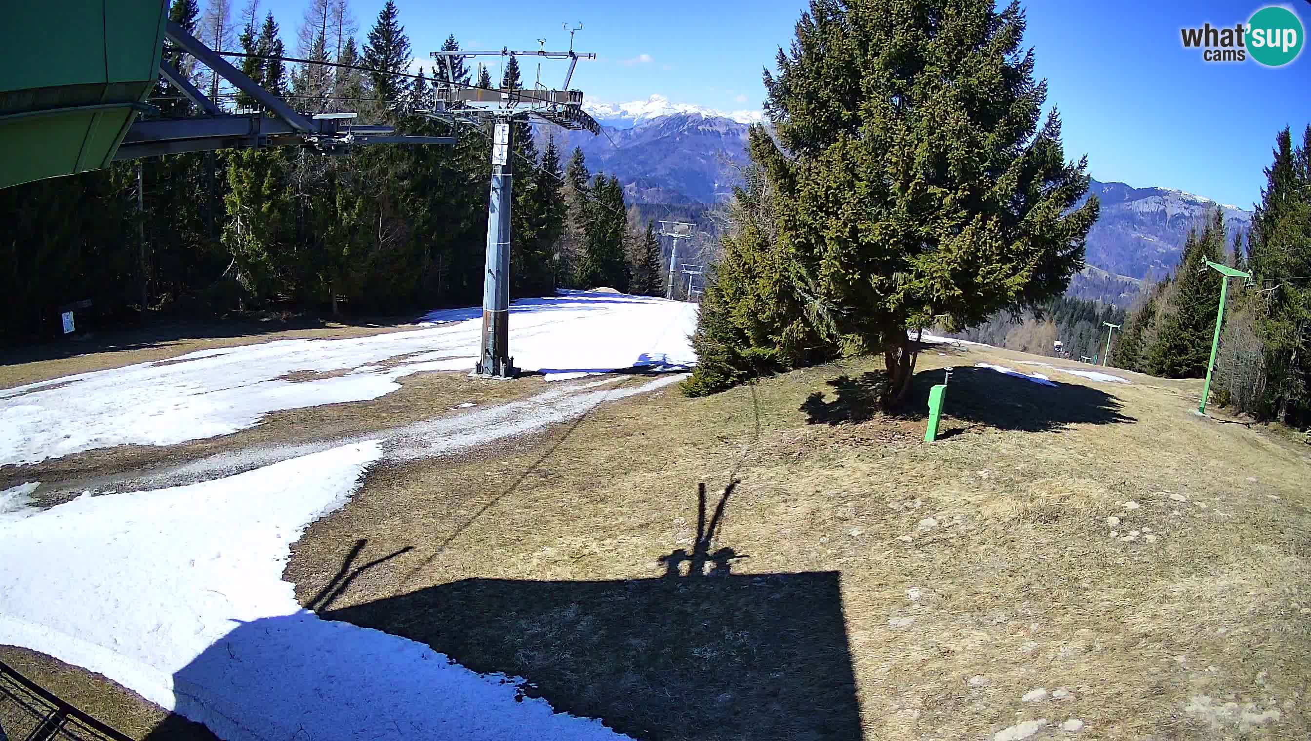 Centre de ski de Cerkno webcam Lom – Slovénie