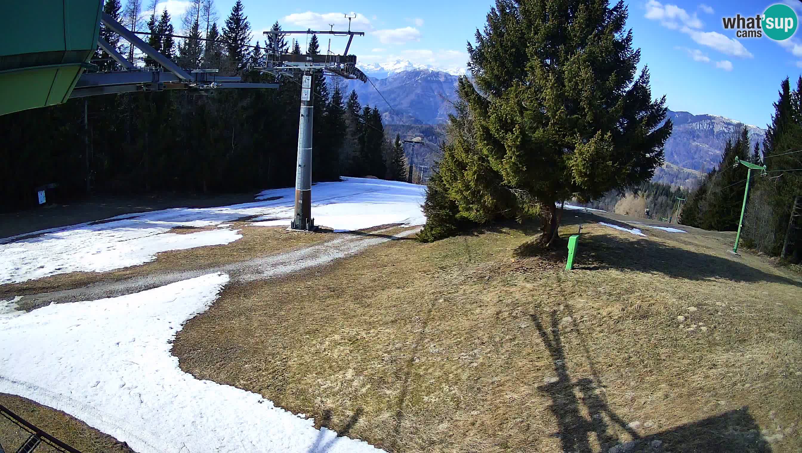 Skijalište Cerkno web kamera Lom – Slovenija