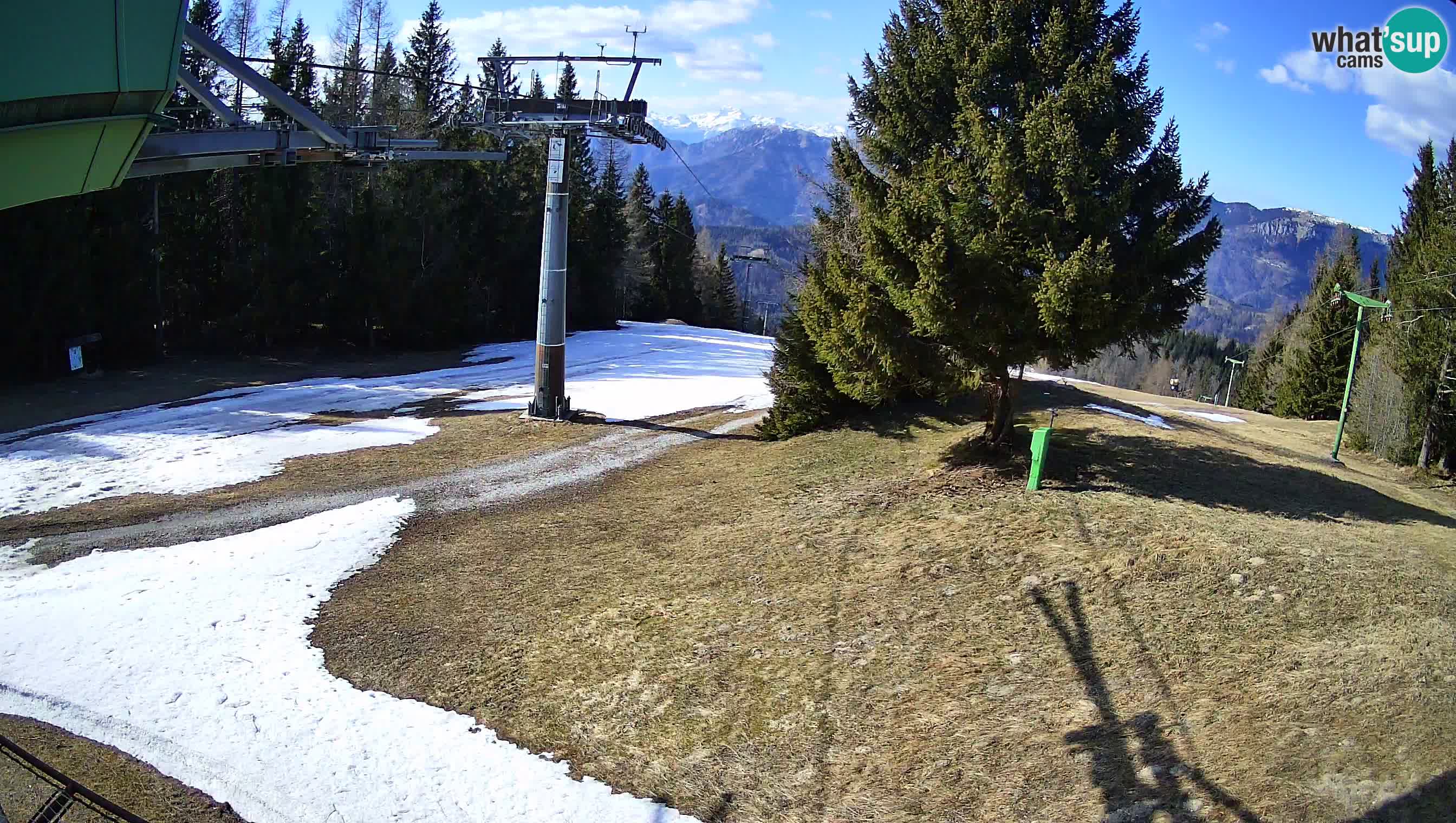 Centre de ski de Cerkno webcam Lom – Slovénie