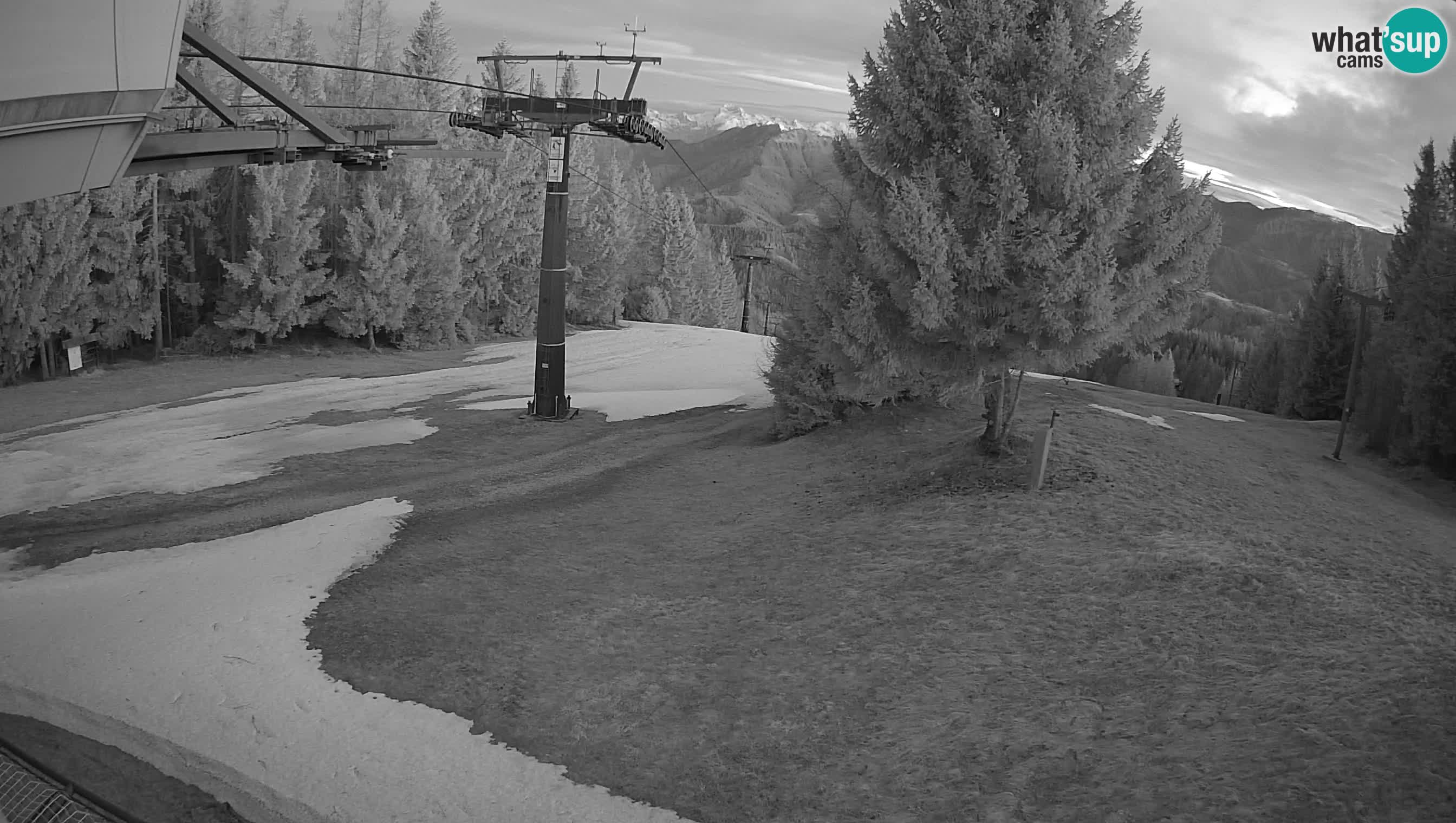 Centre de ski de Cerkno webcam Lom – Slovénie