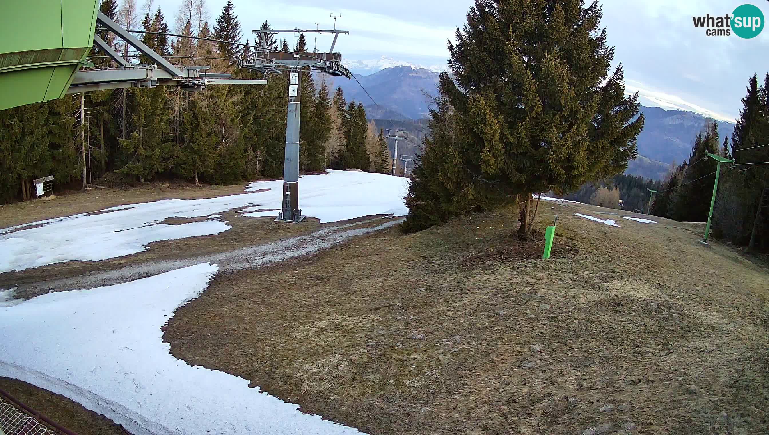 Centre de ski de Cerkno webcam Lom – Slovénie