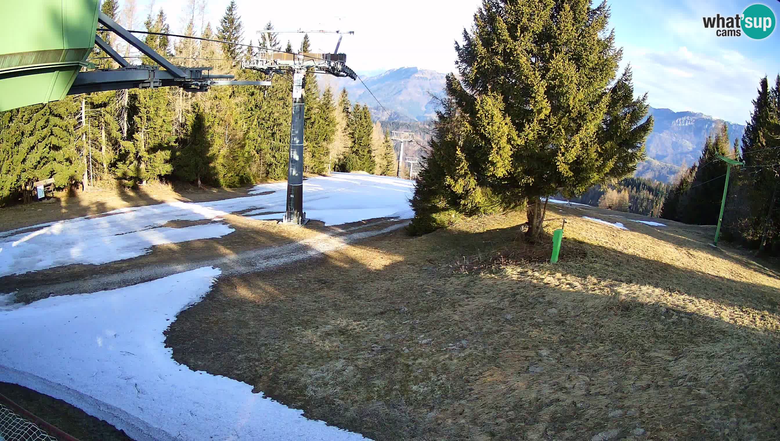 Centre de ski de Cerkno webcam Lom – Slovénie