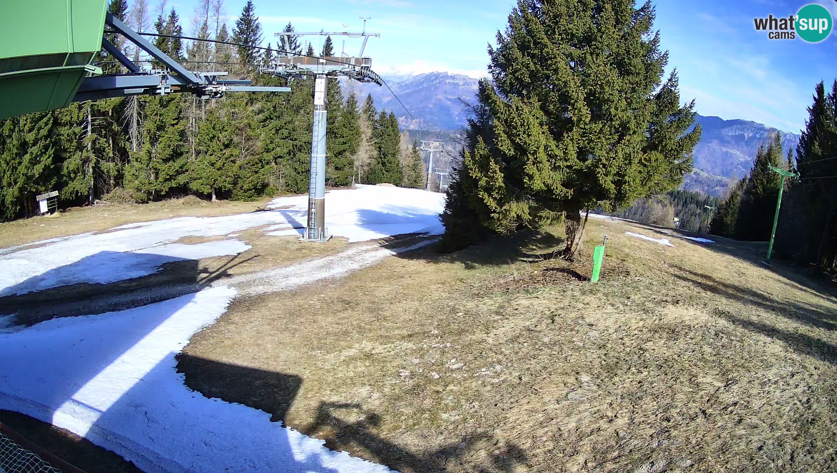 Skijalište Cerkno web kamera Lom – Slovenija