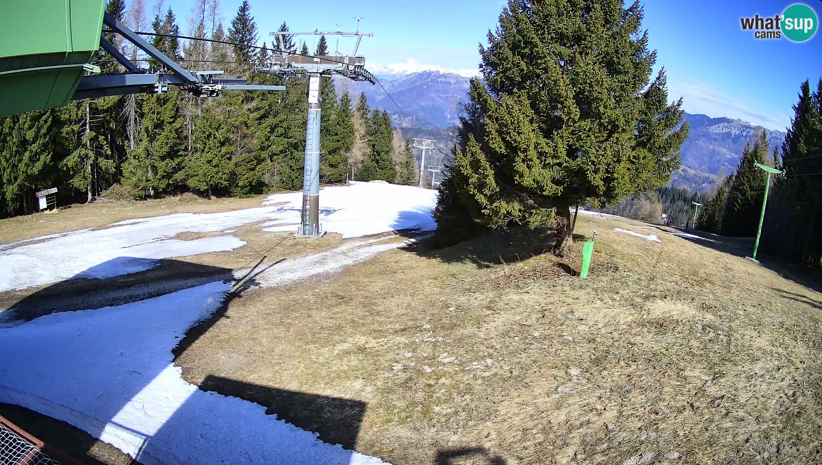 Cámara en vivo Estación de esquí de Cerkno Lom – Eslovenia