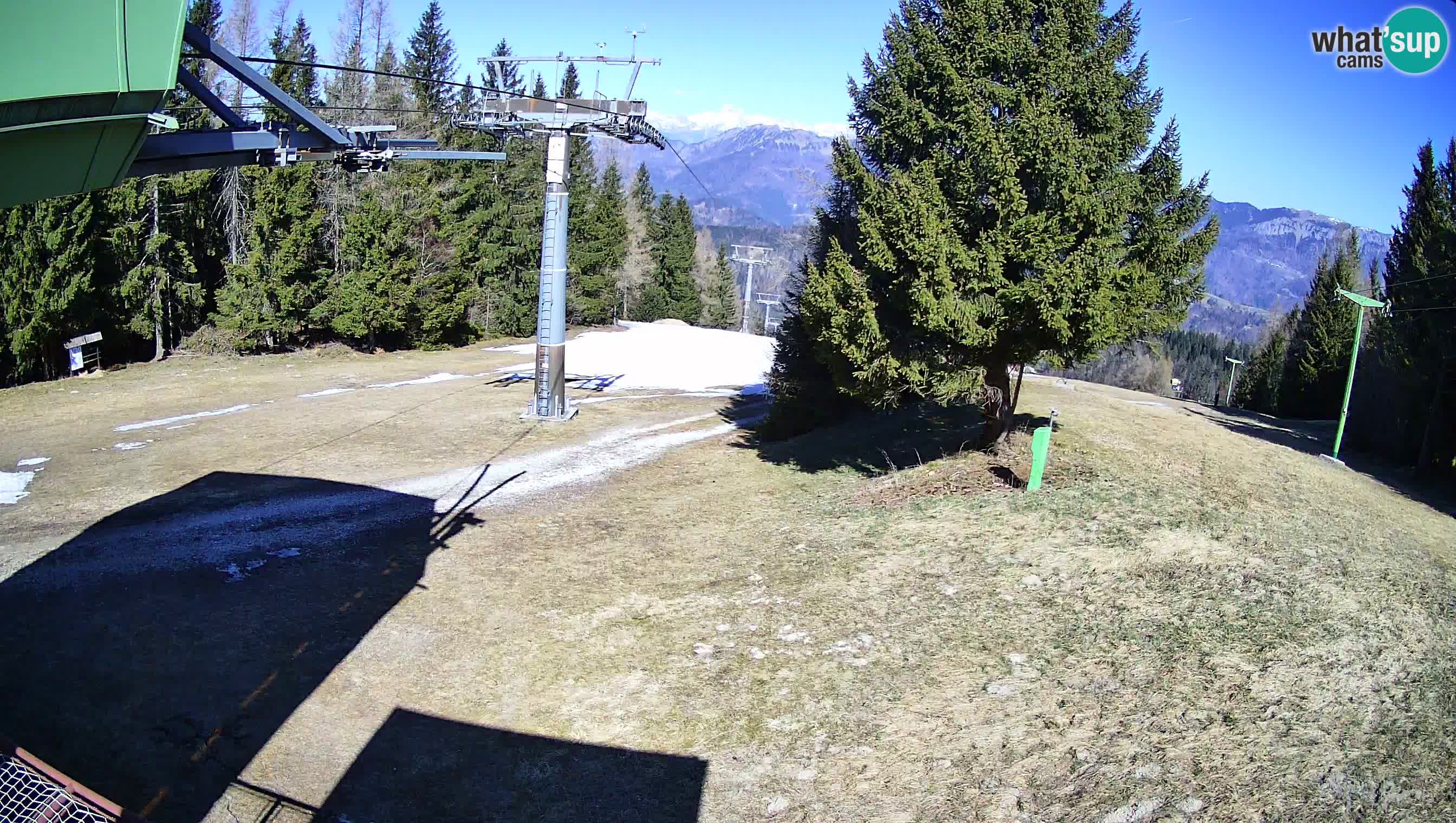 Centre de ski de Cerkno webcam Lom – Slovénie