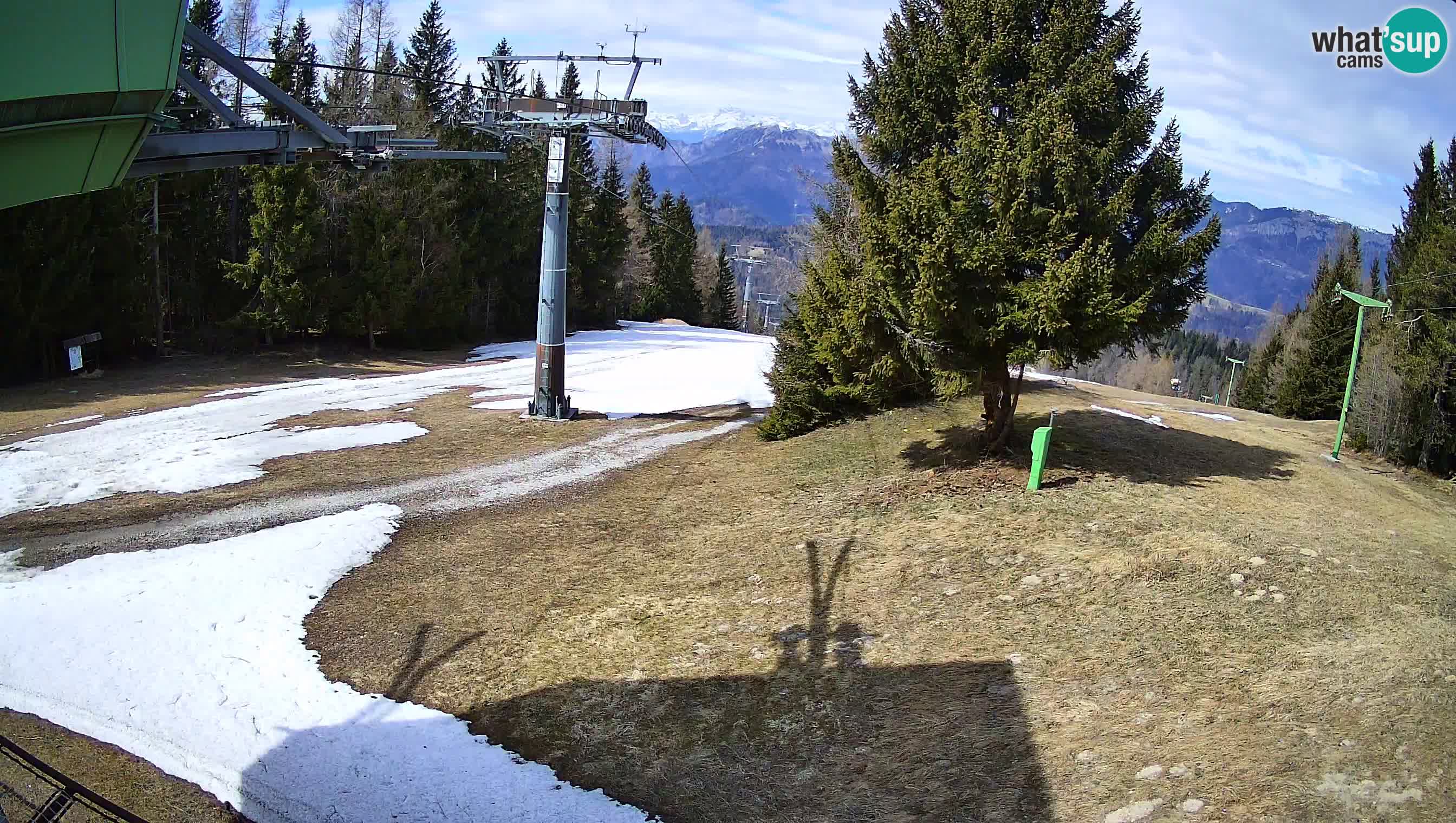Smušišče Cerkno spletna kamera Lom zgornja proga