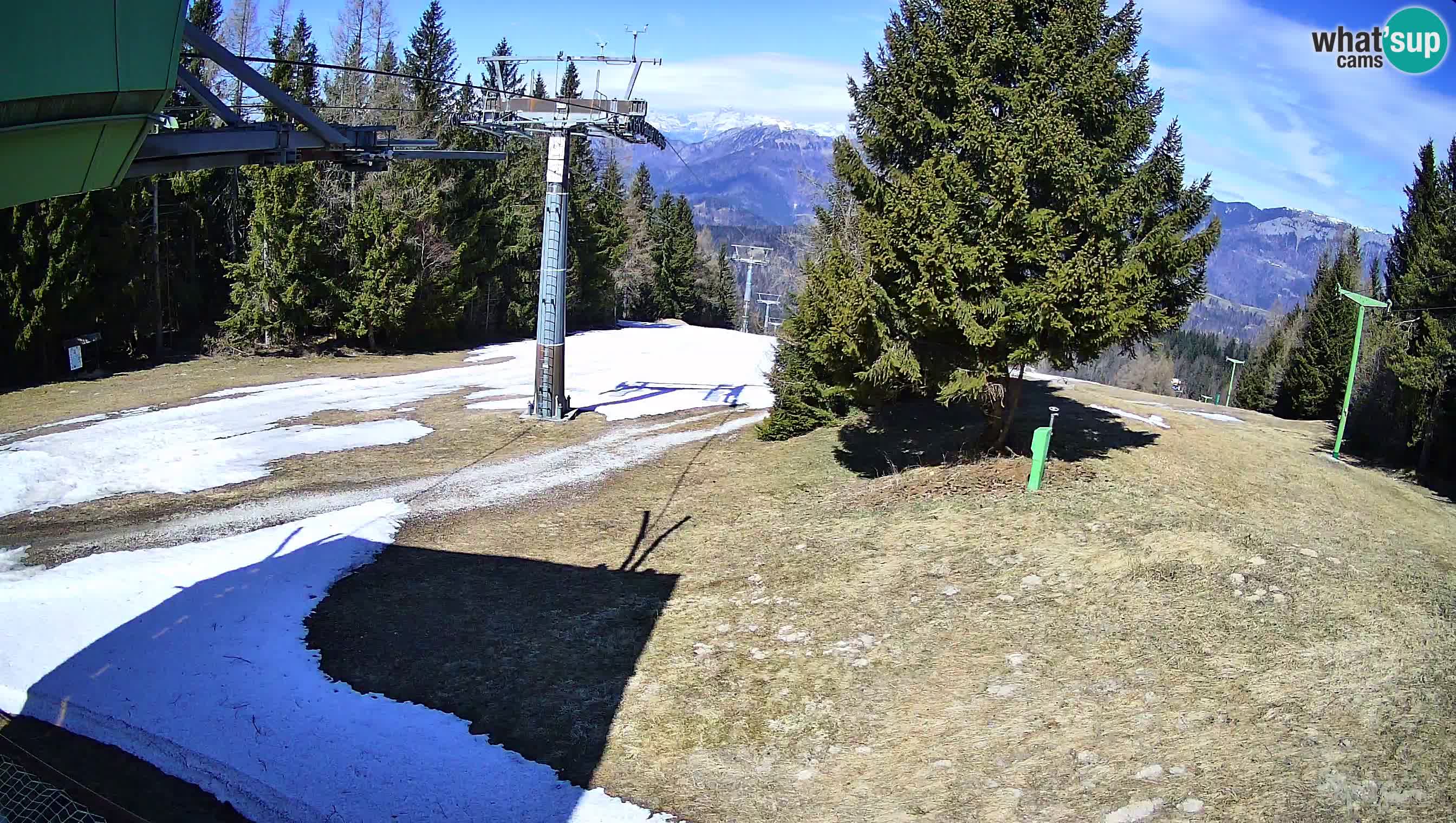 Centre de ski de Cerkno webcam Lom – Slovénie