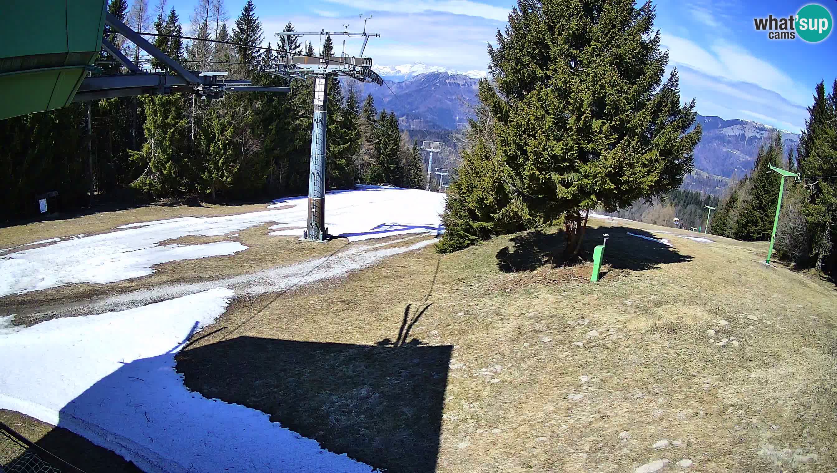 Skijalište Cerkno web kamera Lom – Slovenija