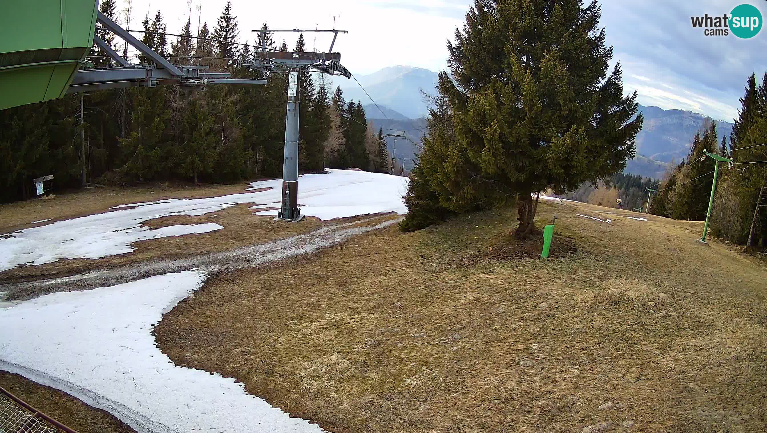 Centre de ski de Cerkno webcam Lom – Slovénie