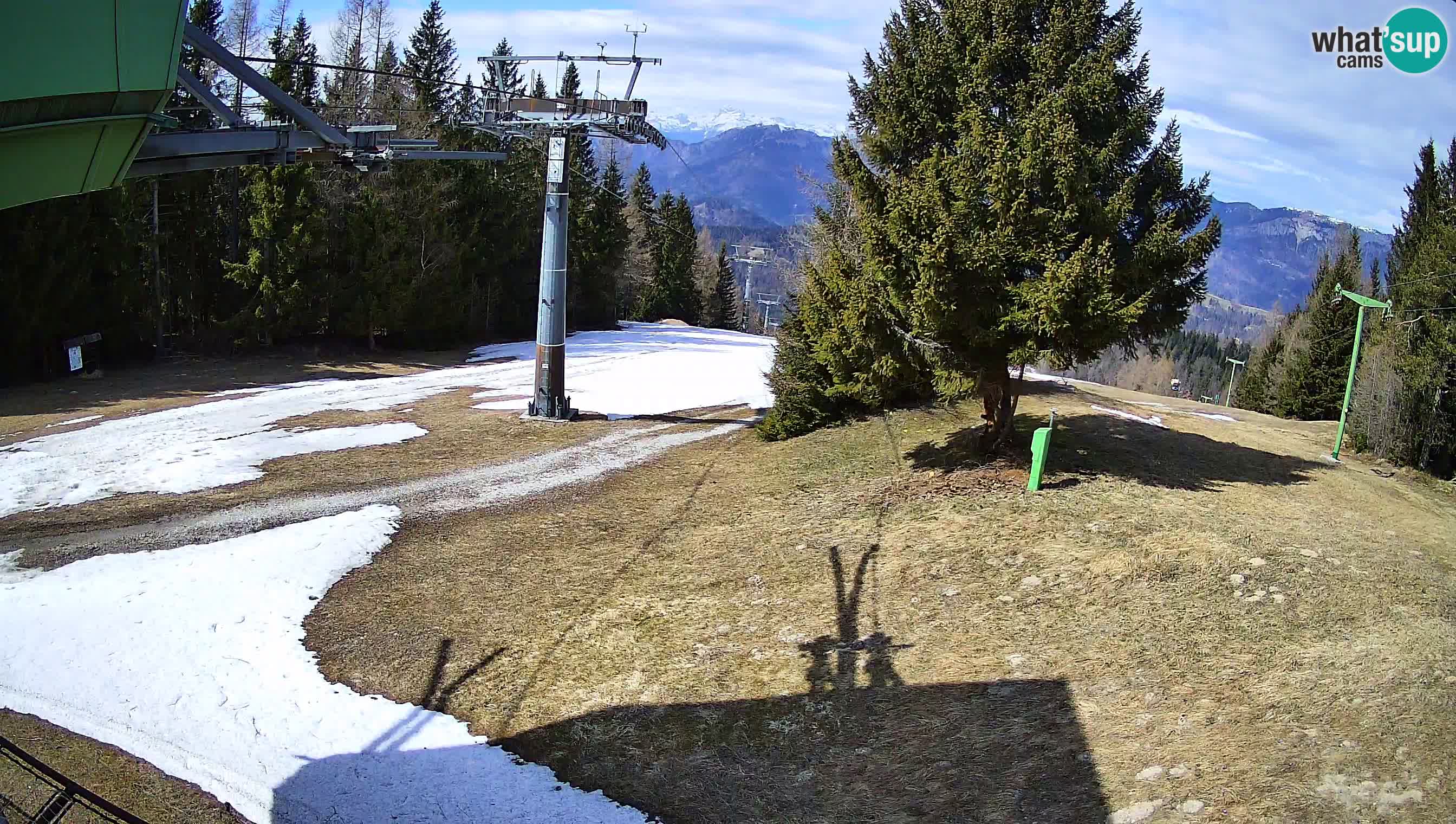 Smušišče Cerkno spletna kamera Lom zgornja proga