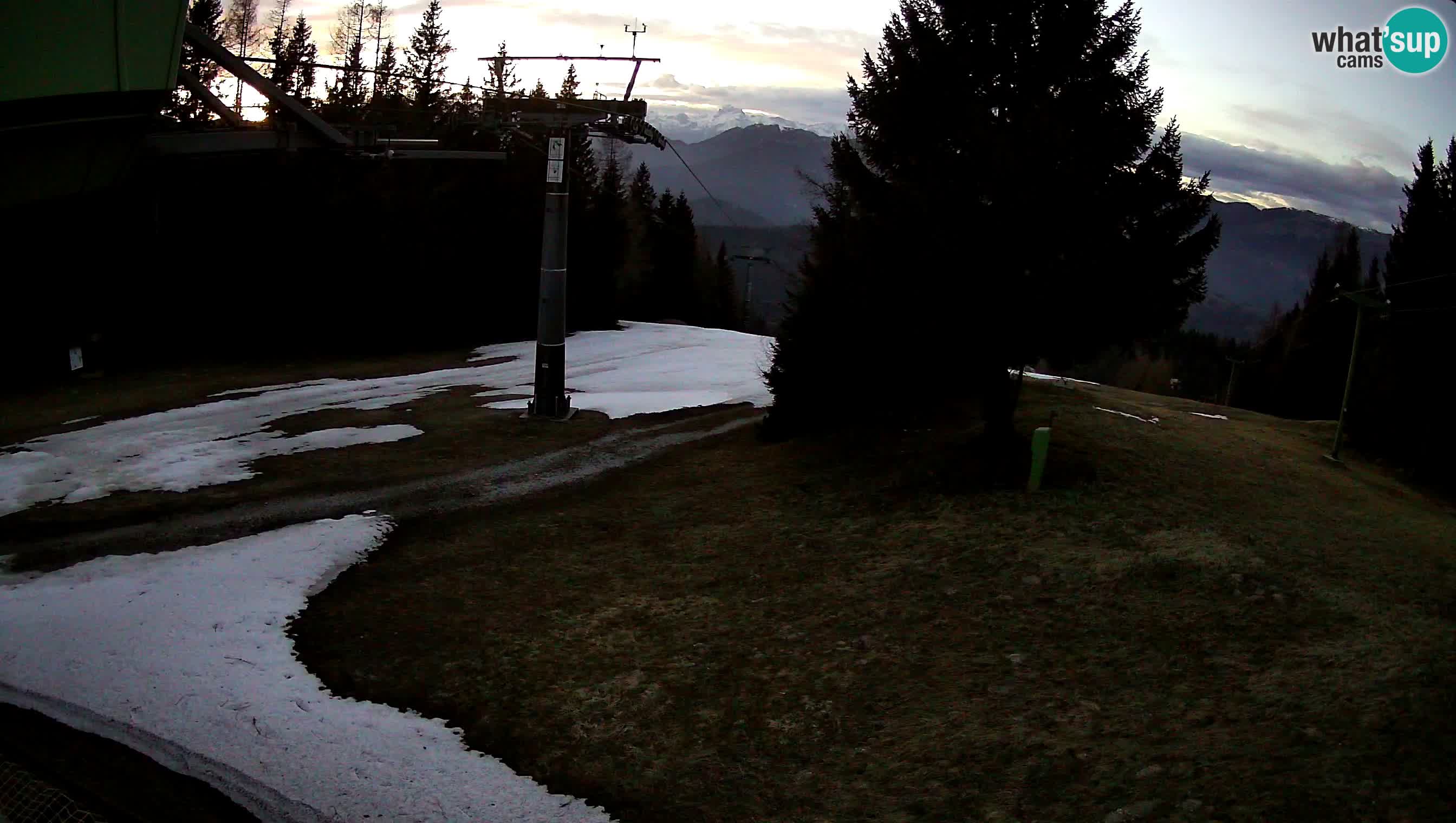 Centre de ski de Cerkno webcam Lom – Slovénie
