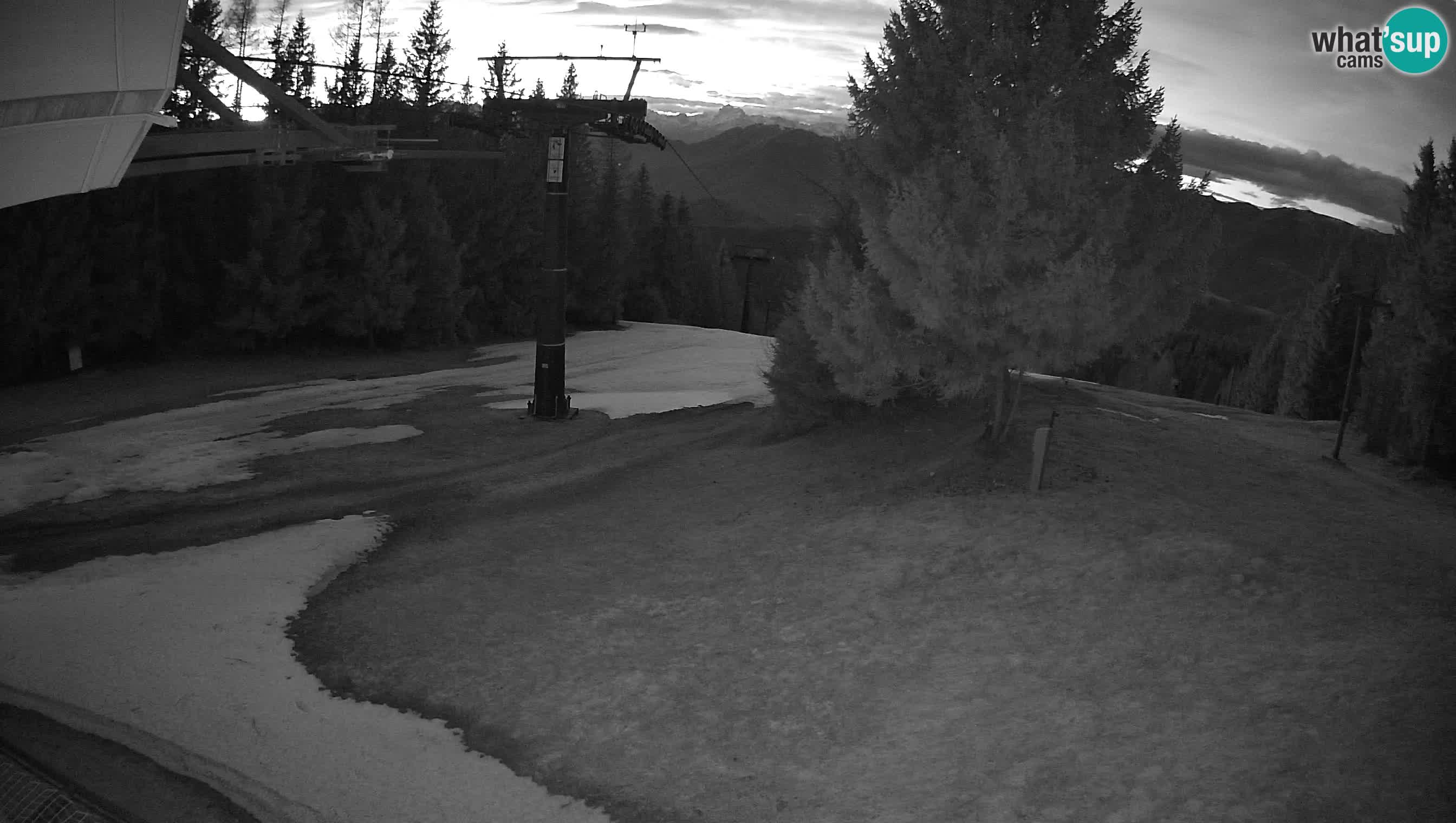 Centre de ski de Cerkno webcam Lom – Slovénie