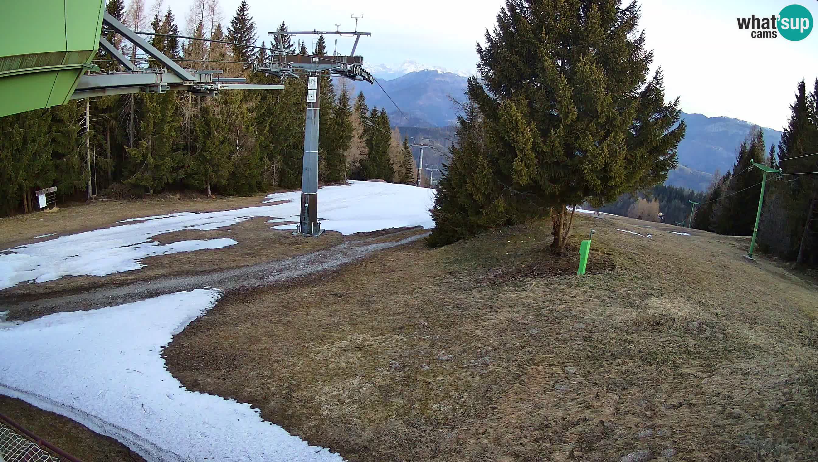 Centre de ski de Cerkno webcam Lom – Slovénie