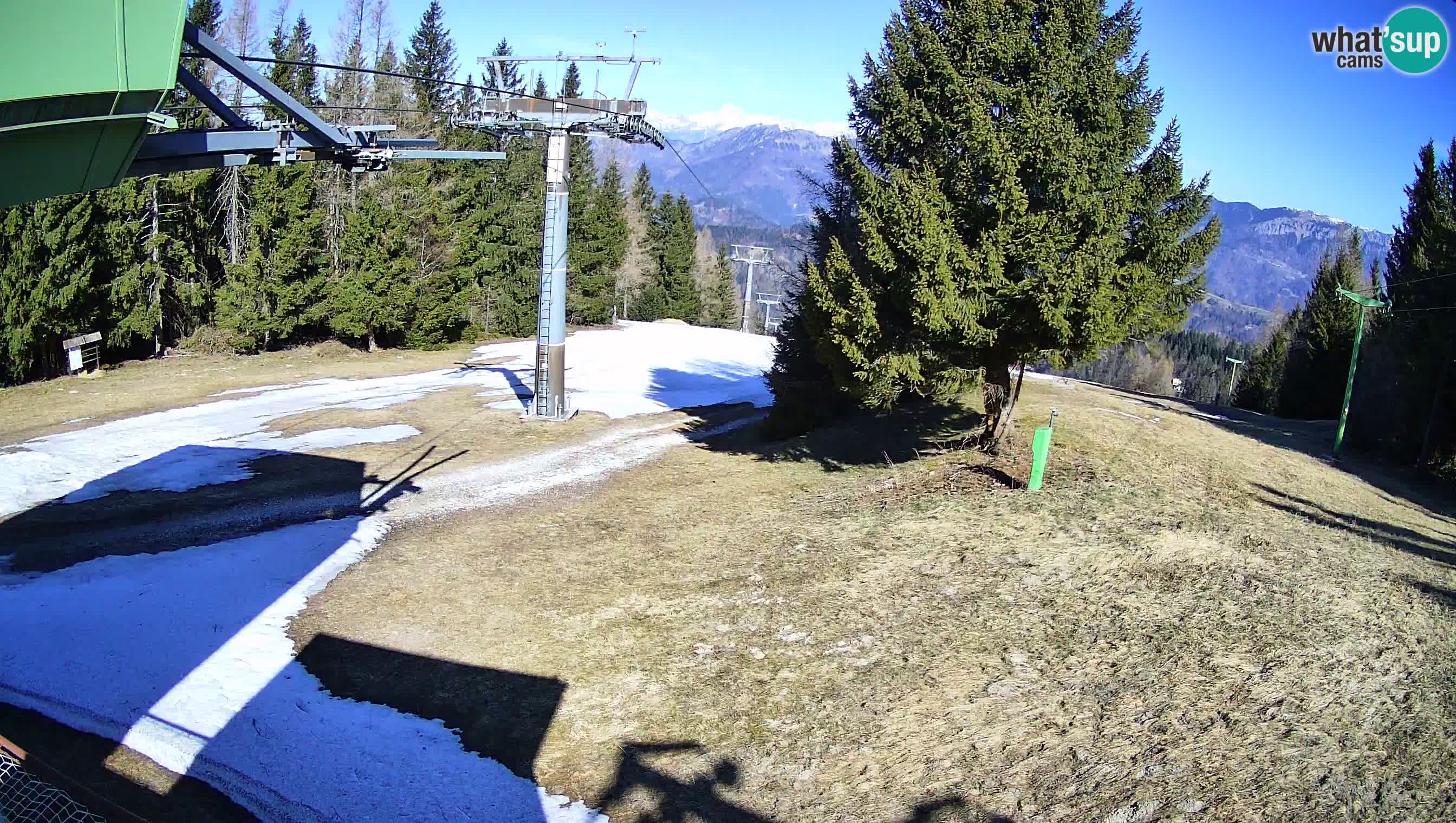 Centre de ski de Cerkno webcam Lom – Slovénie