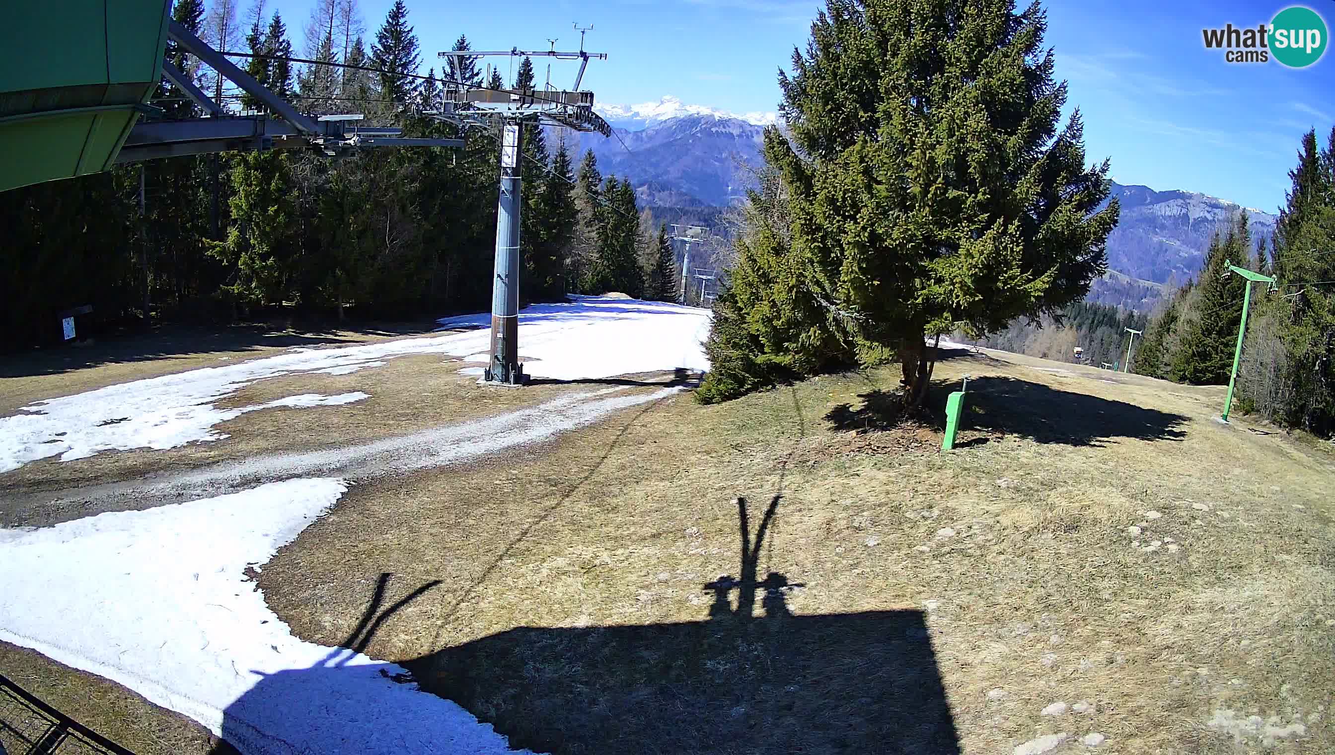 Skijalište Cerkno web kamera Lom – Slovenija