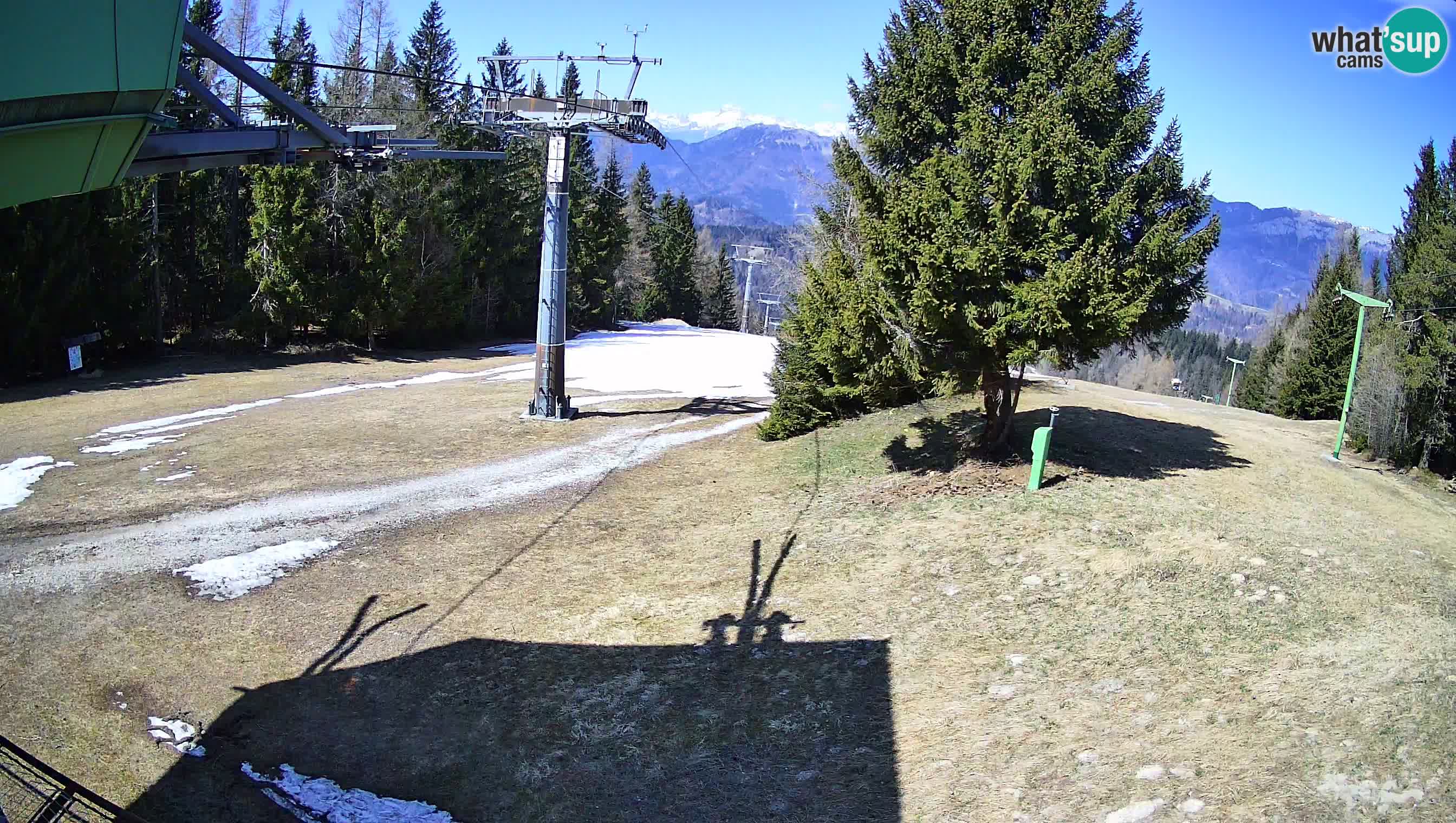 Centre de ski de Cerkno webcam Lom – Slovénie
