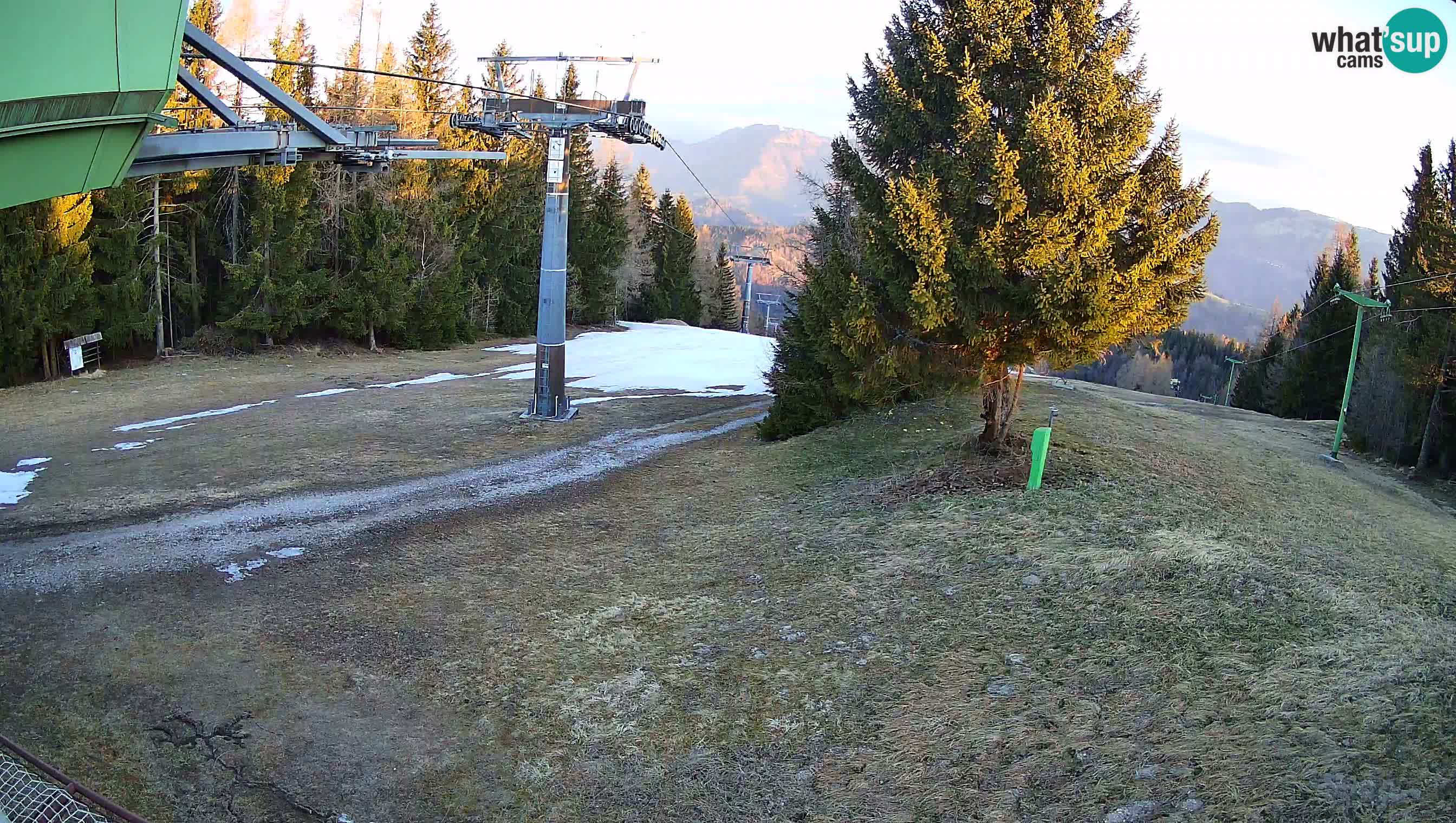 Centre de ski de Cerkno webcam Lom – Slovénie
