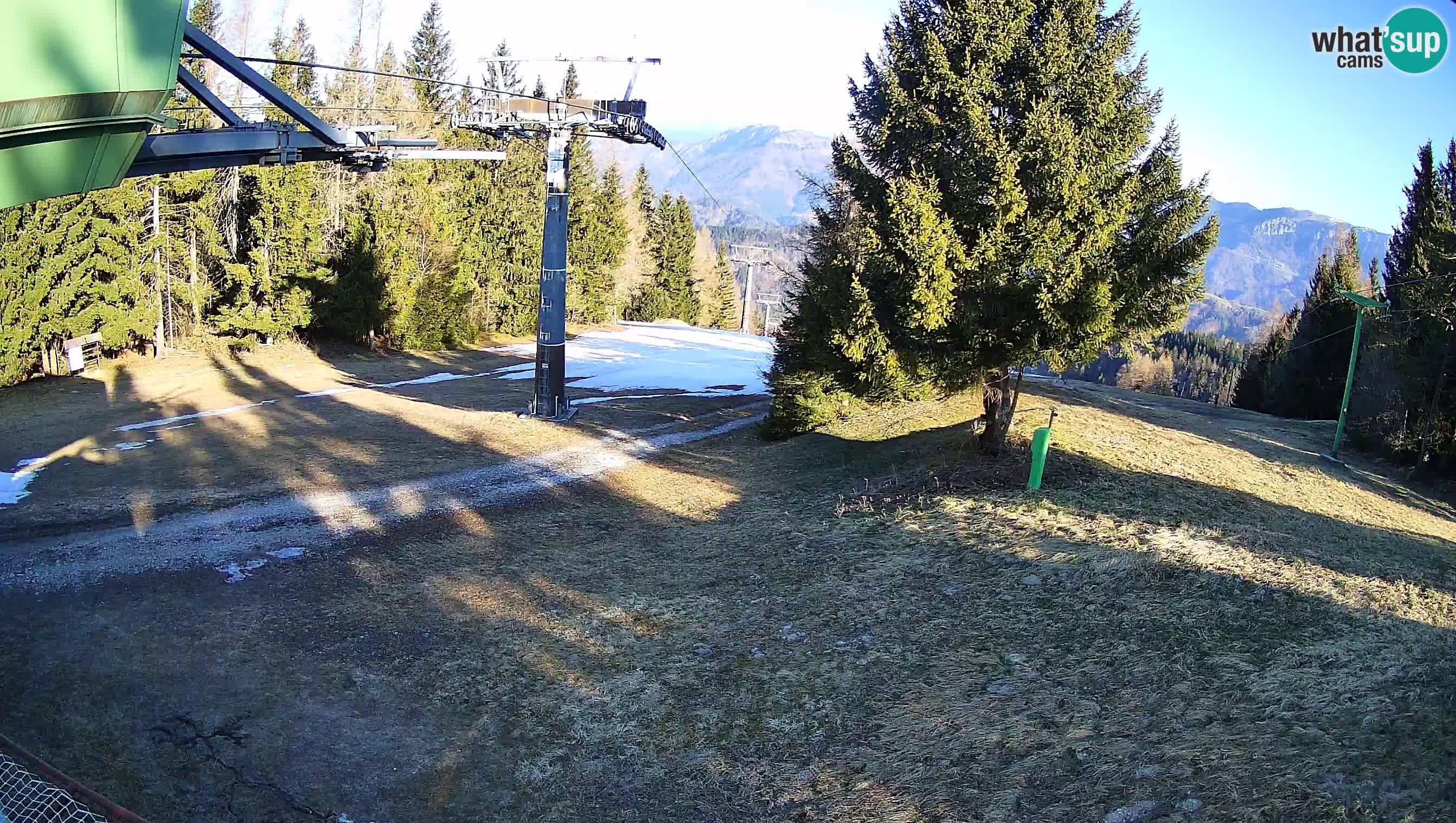 Skijalište Cerkno web kamera Lom – Slovenija