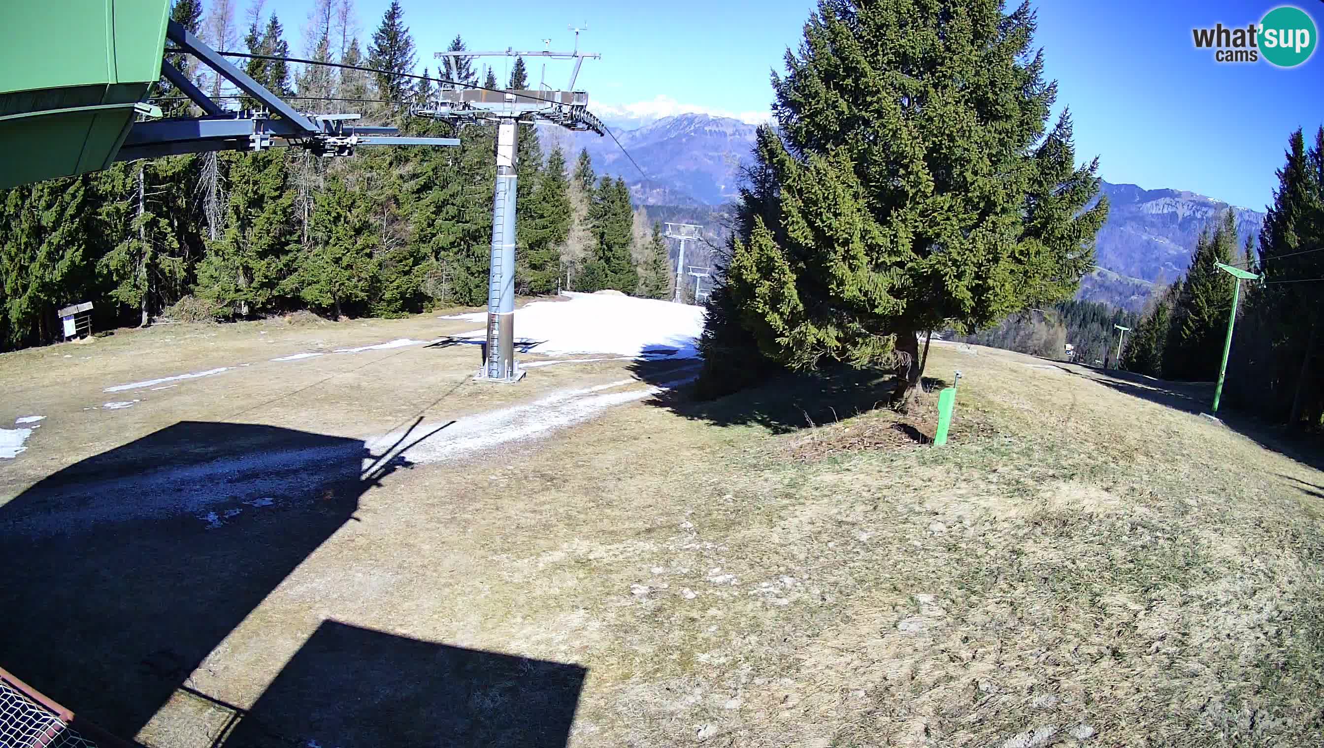 Centre de ski de Cerkno webcam Lom – Slovénie