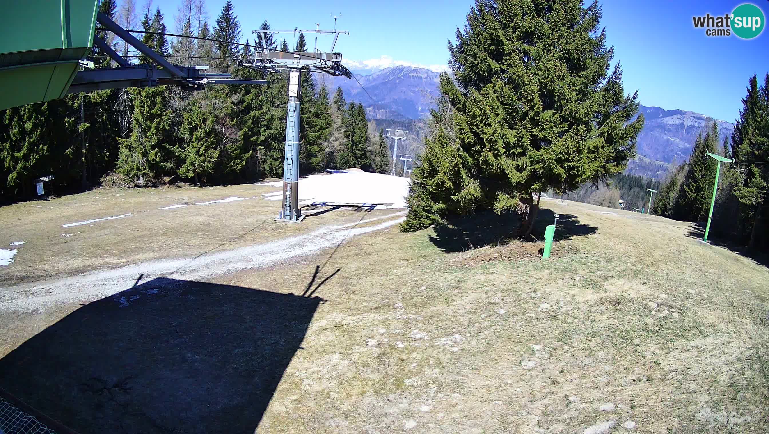 Centre de ski de Cerkno webcam Lom – Slovénie