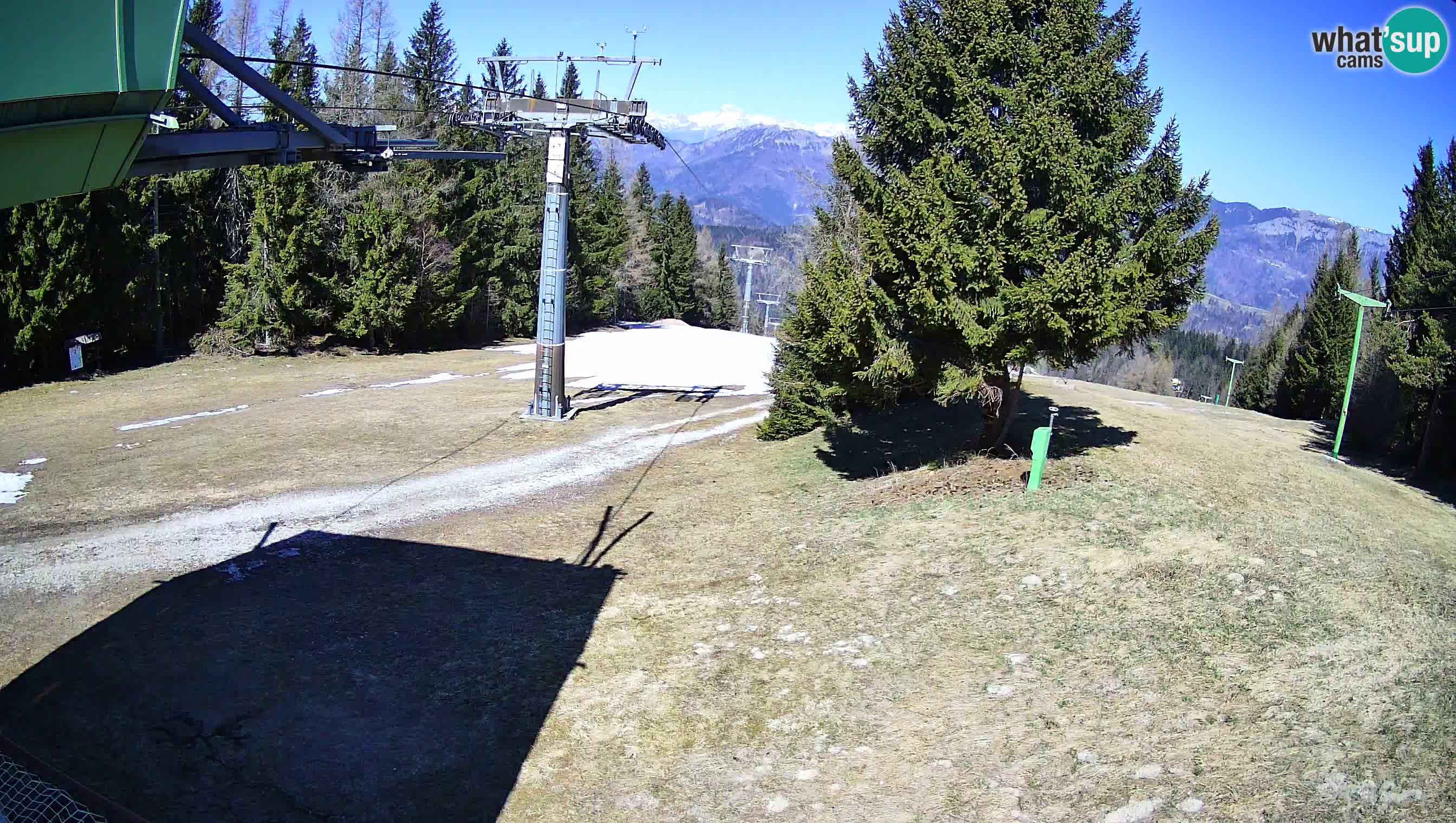 Centre de ski de Cerkno webcam Lom – Slovénie