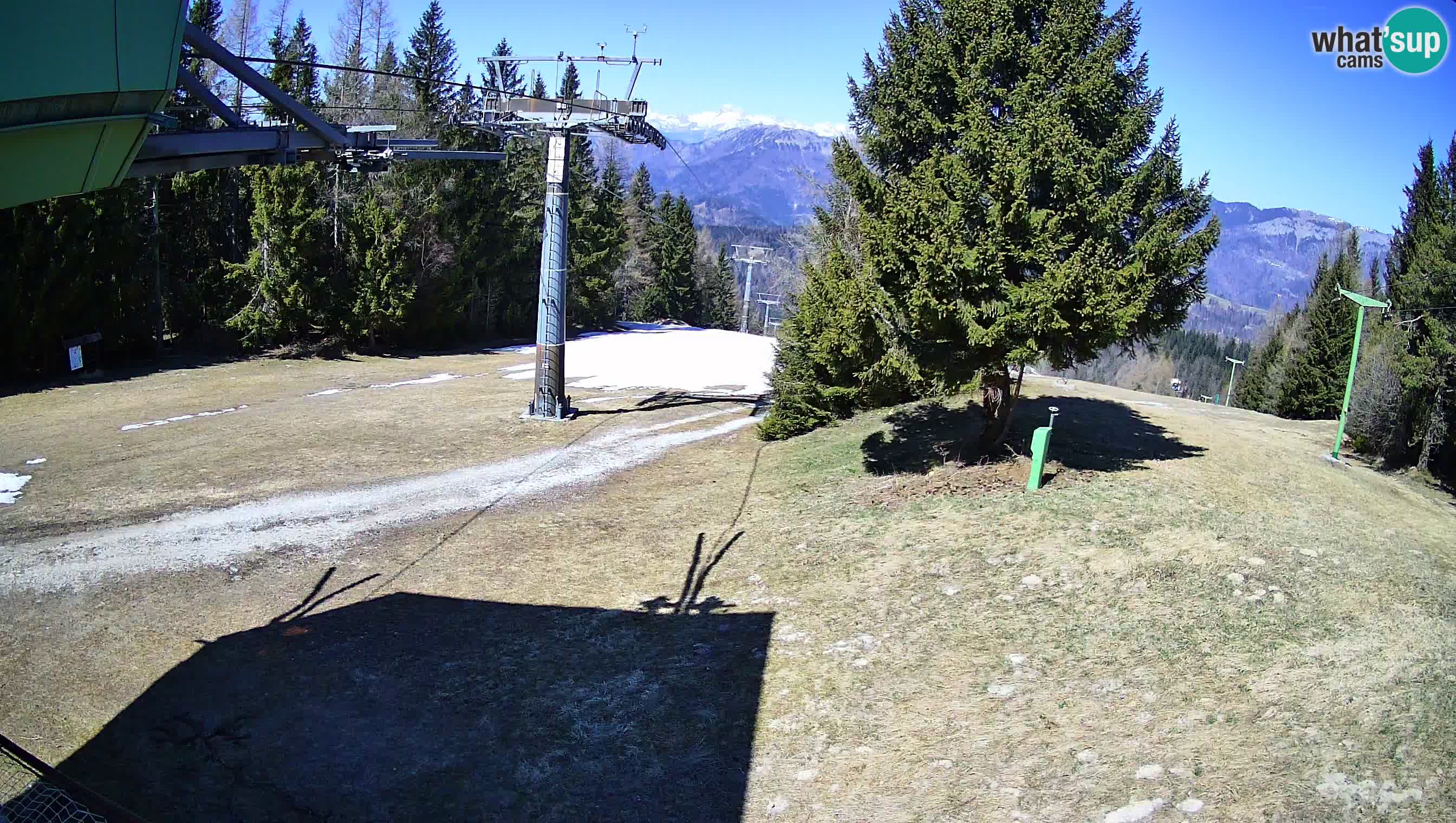 Skijalište Cerkno web kamera Lom – Slovenija