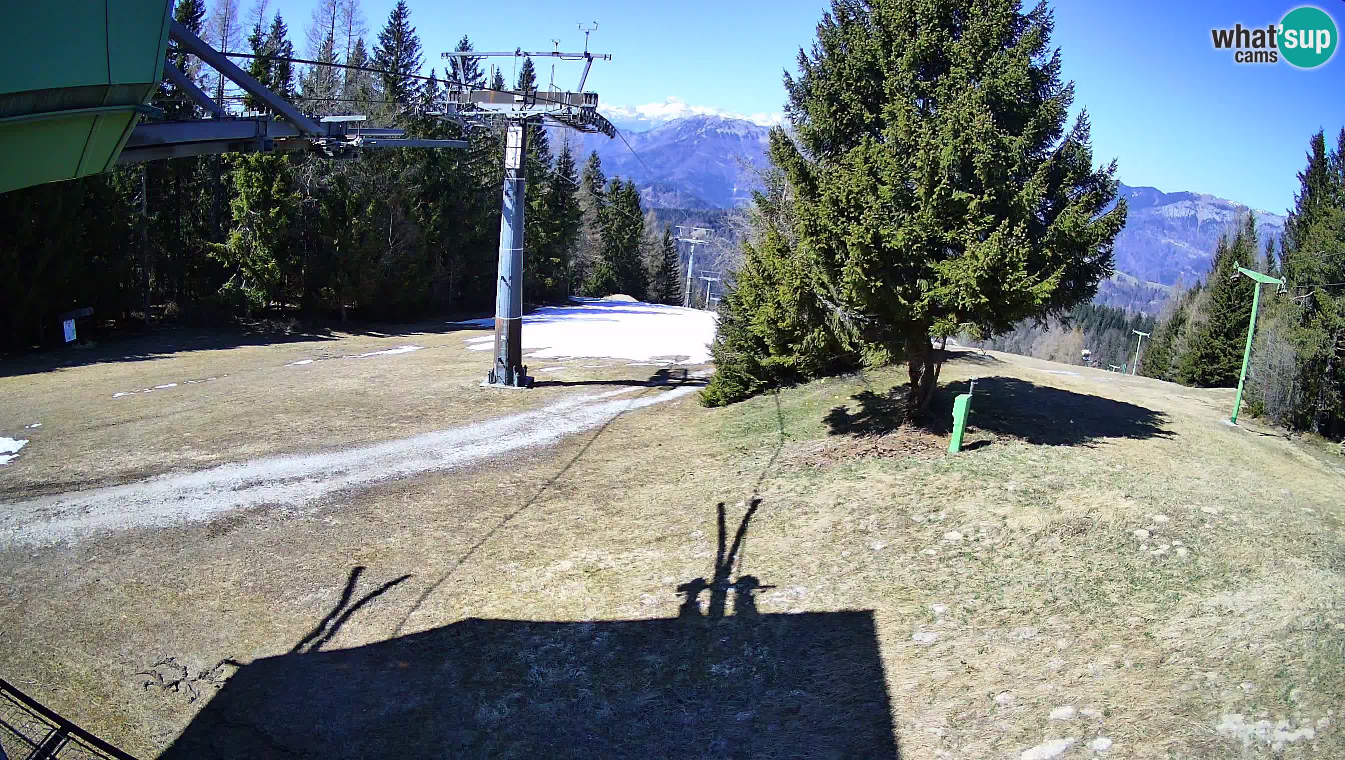 Centre de ski de Cerkno webcam Lom – Slovénie