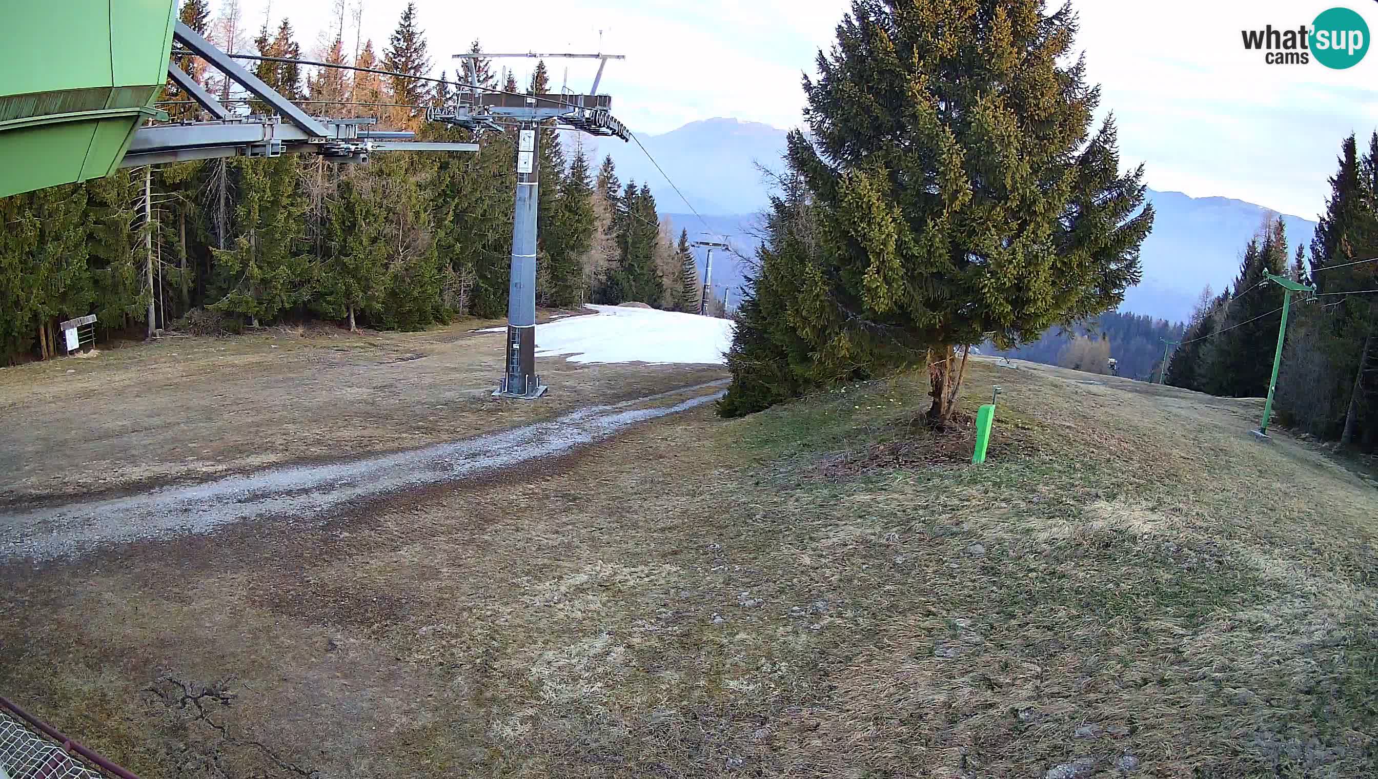 Smušišče Cerkno spletna kamera Lom zgornja proga