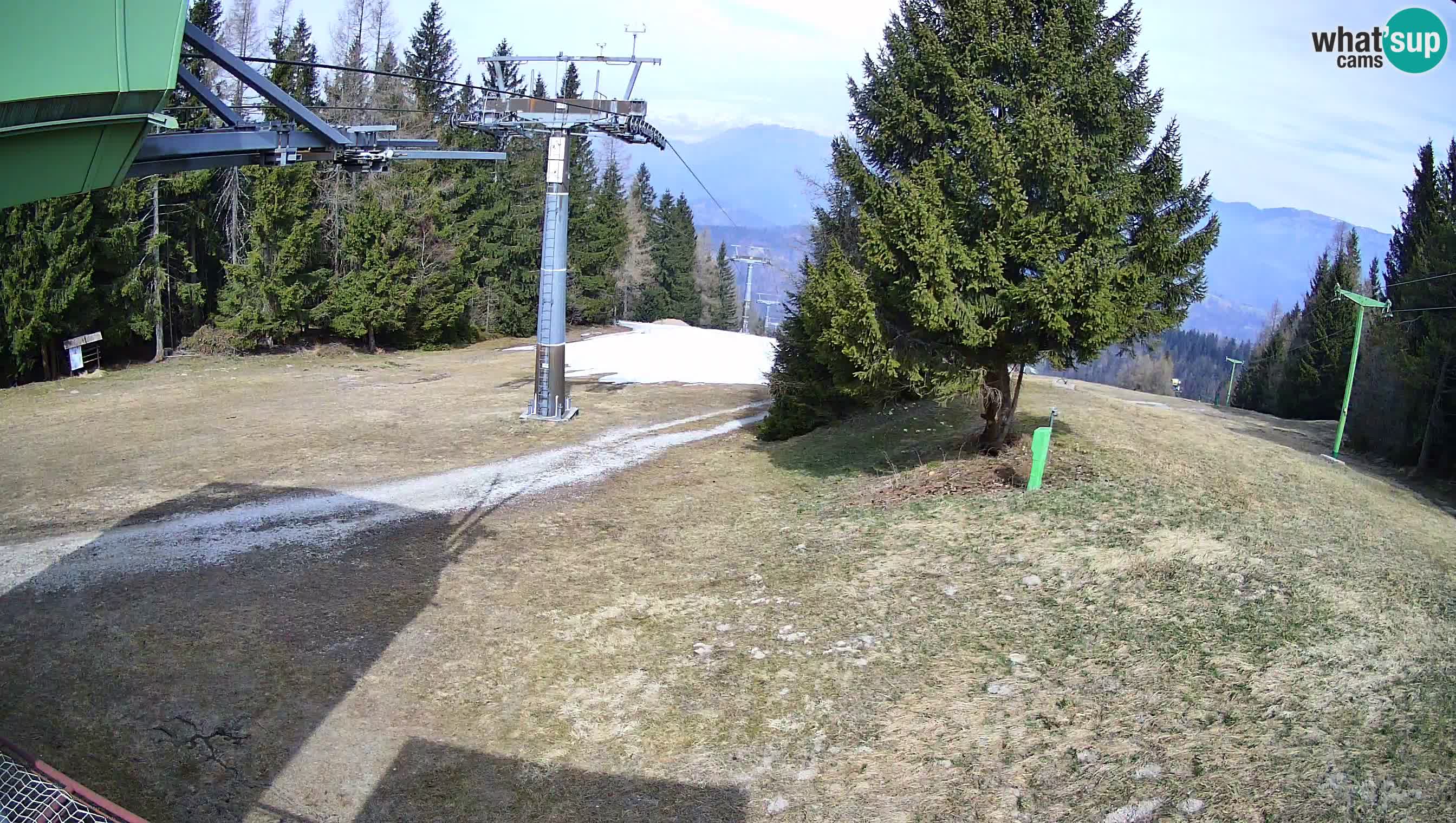 Centre de ski de Cerkno webcam Lom – Slovénie