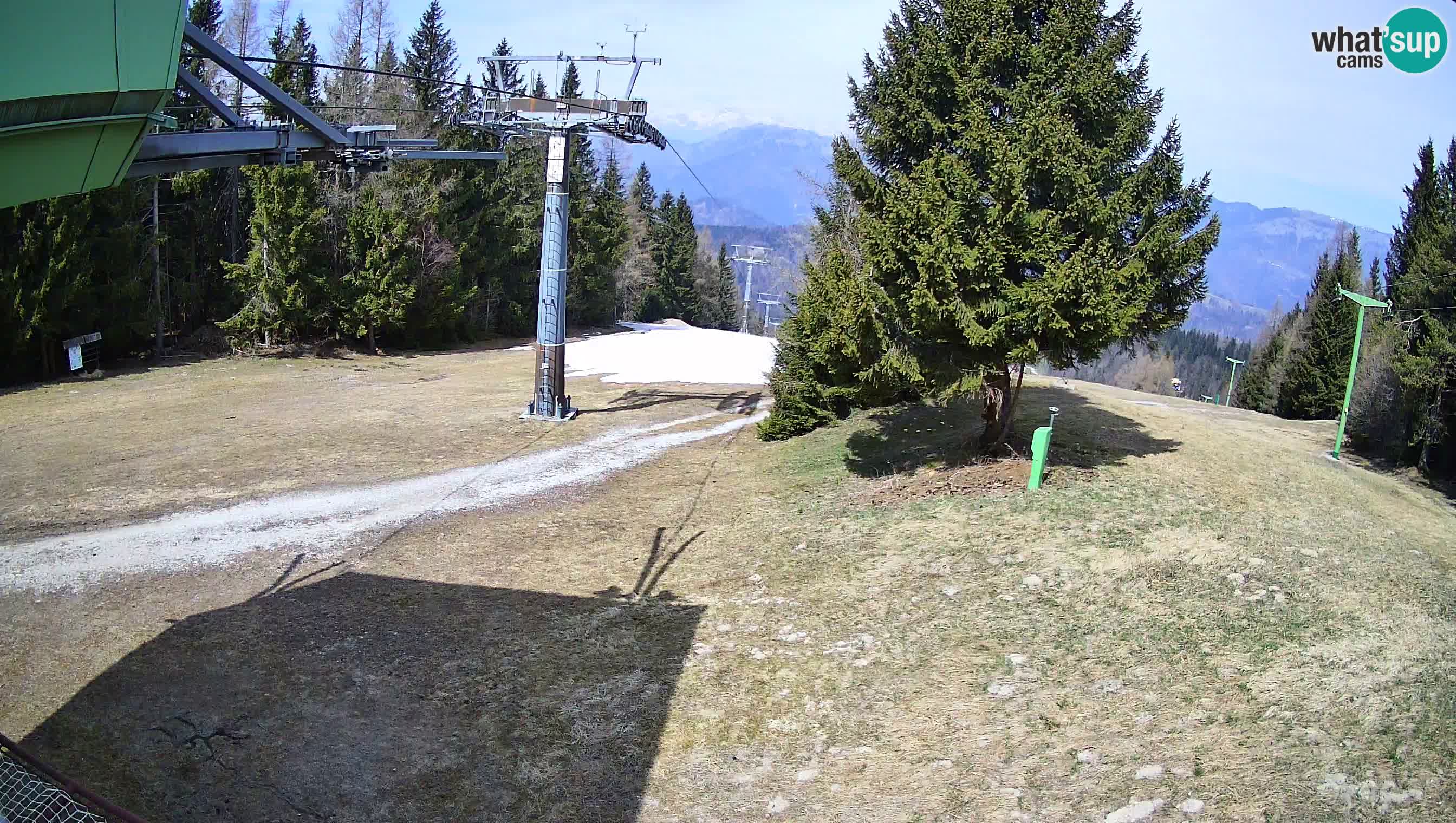 Centre de ski de Cerkno webcam Lom – Slovénie